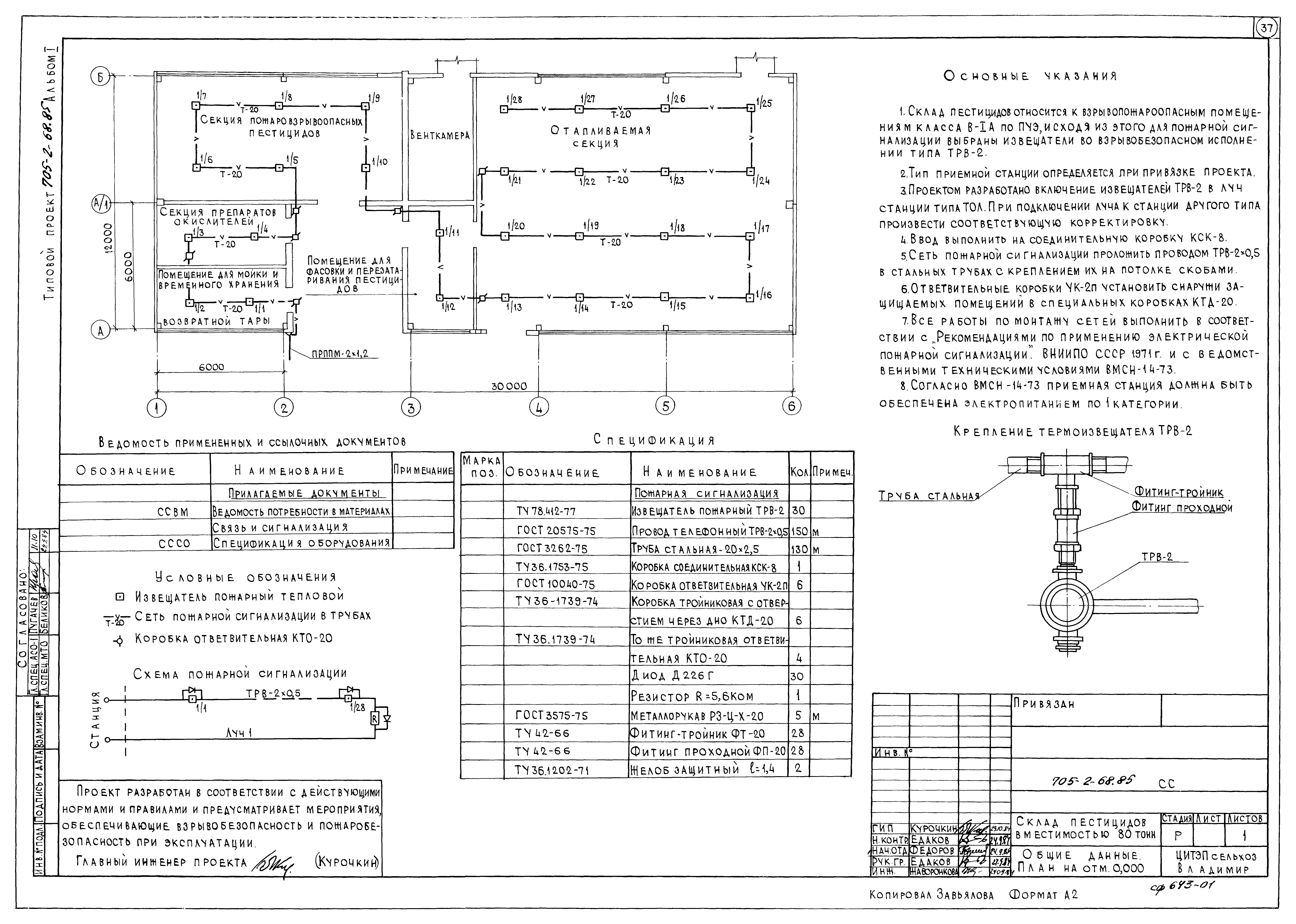 Типовой проект 705-2-68.85