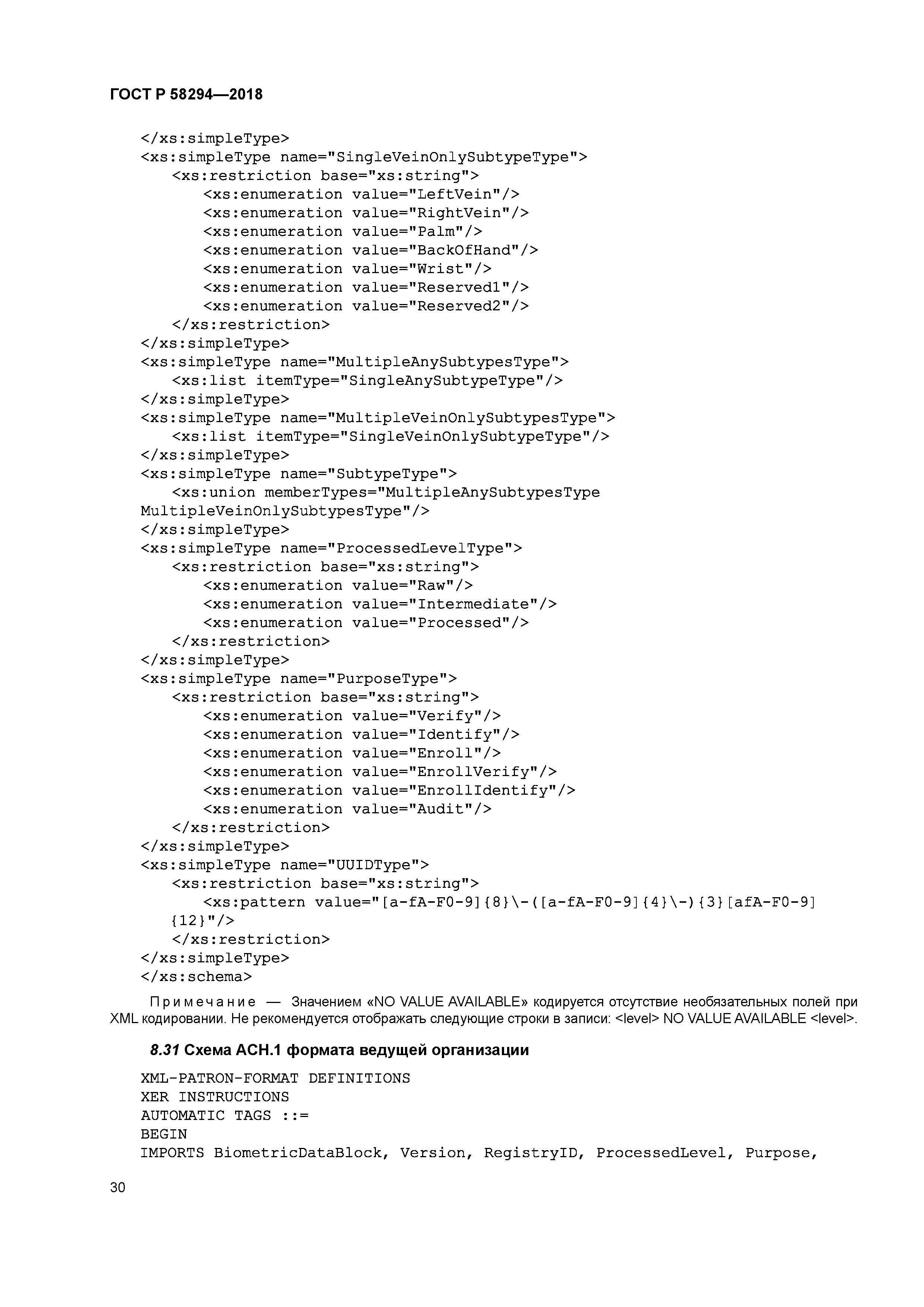 ГОСТ Р 58294-2018