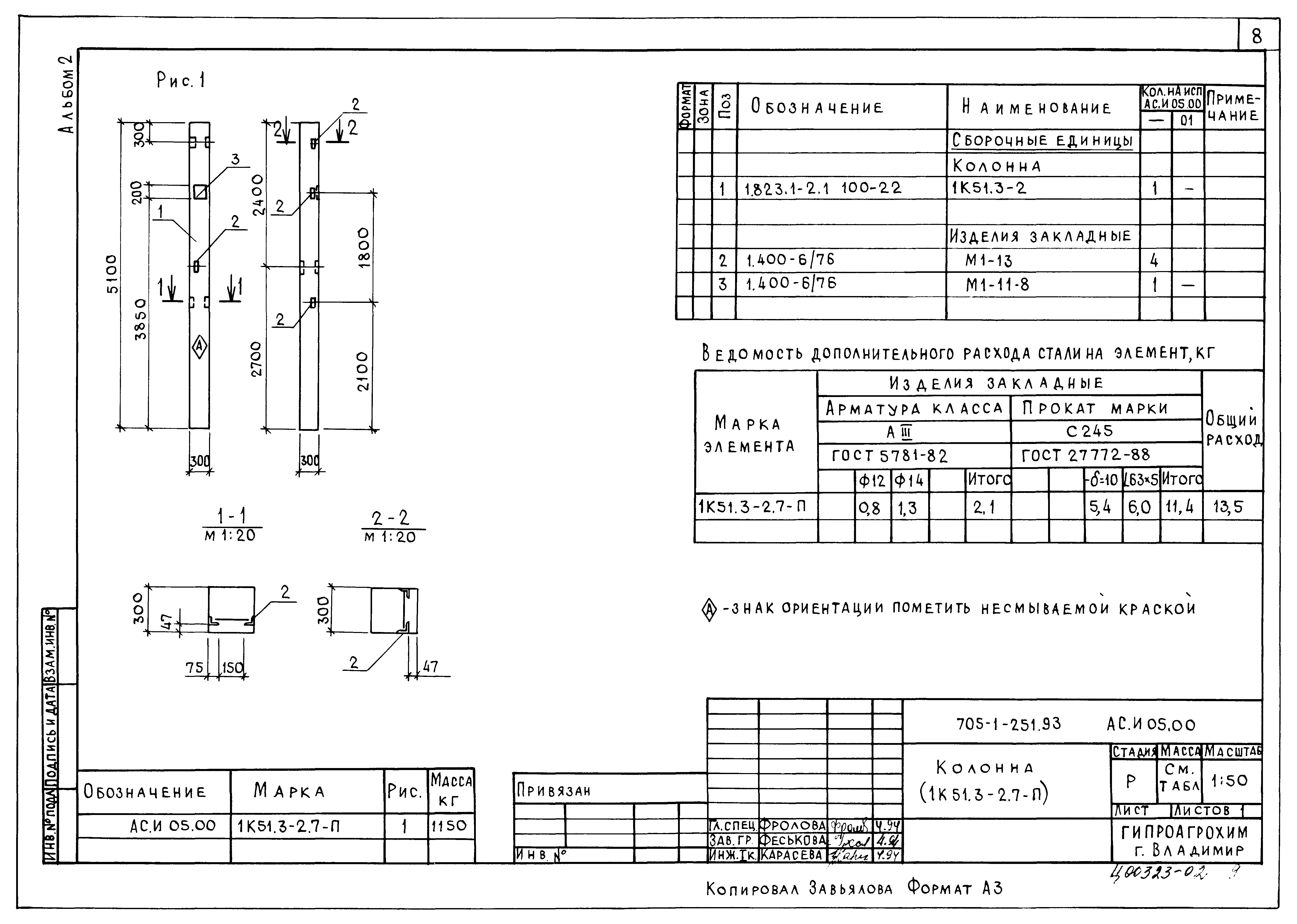 Типовой проект 705-1-248.93