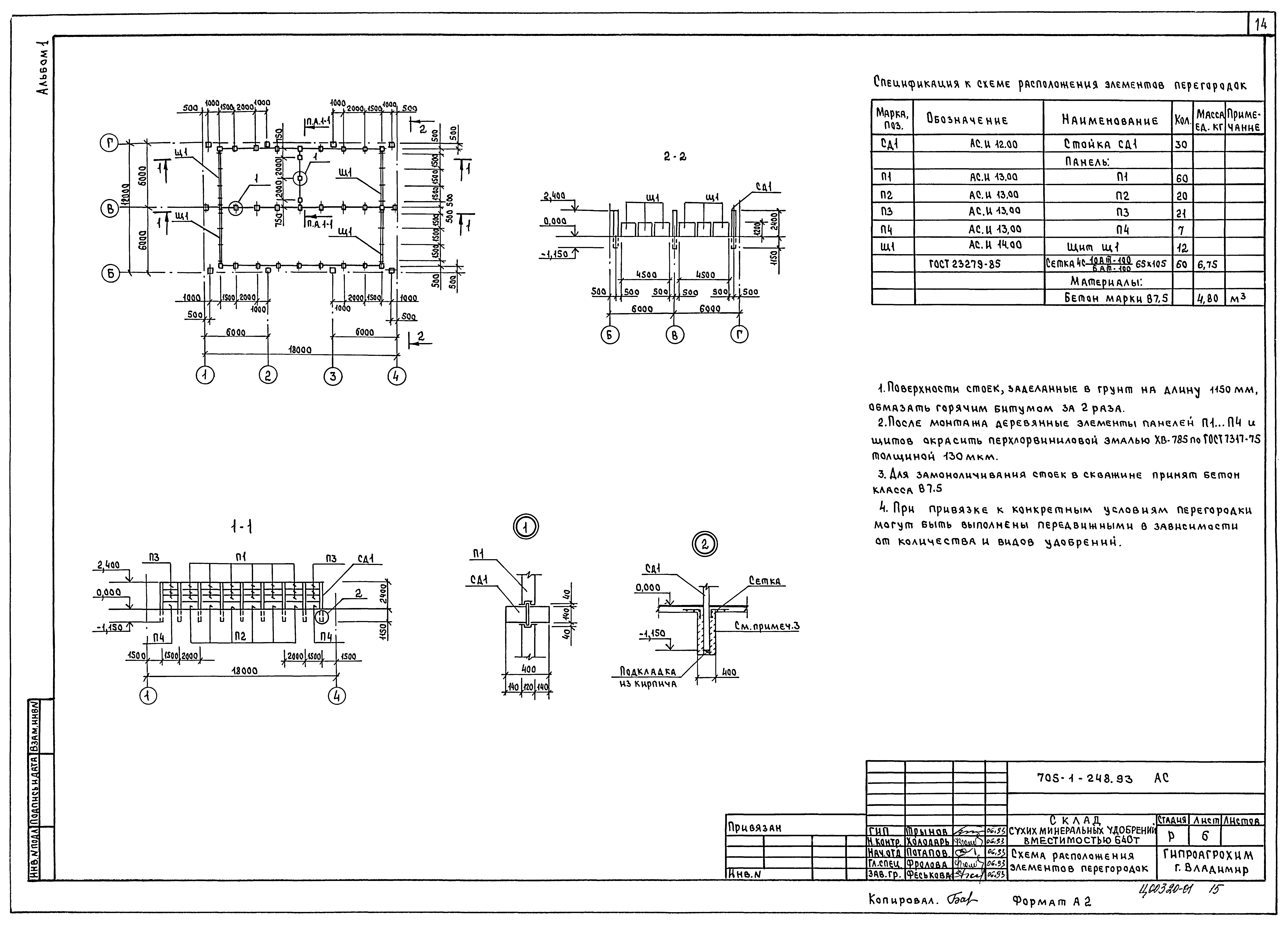 Типовой проект 705-1-248.93