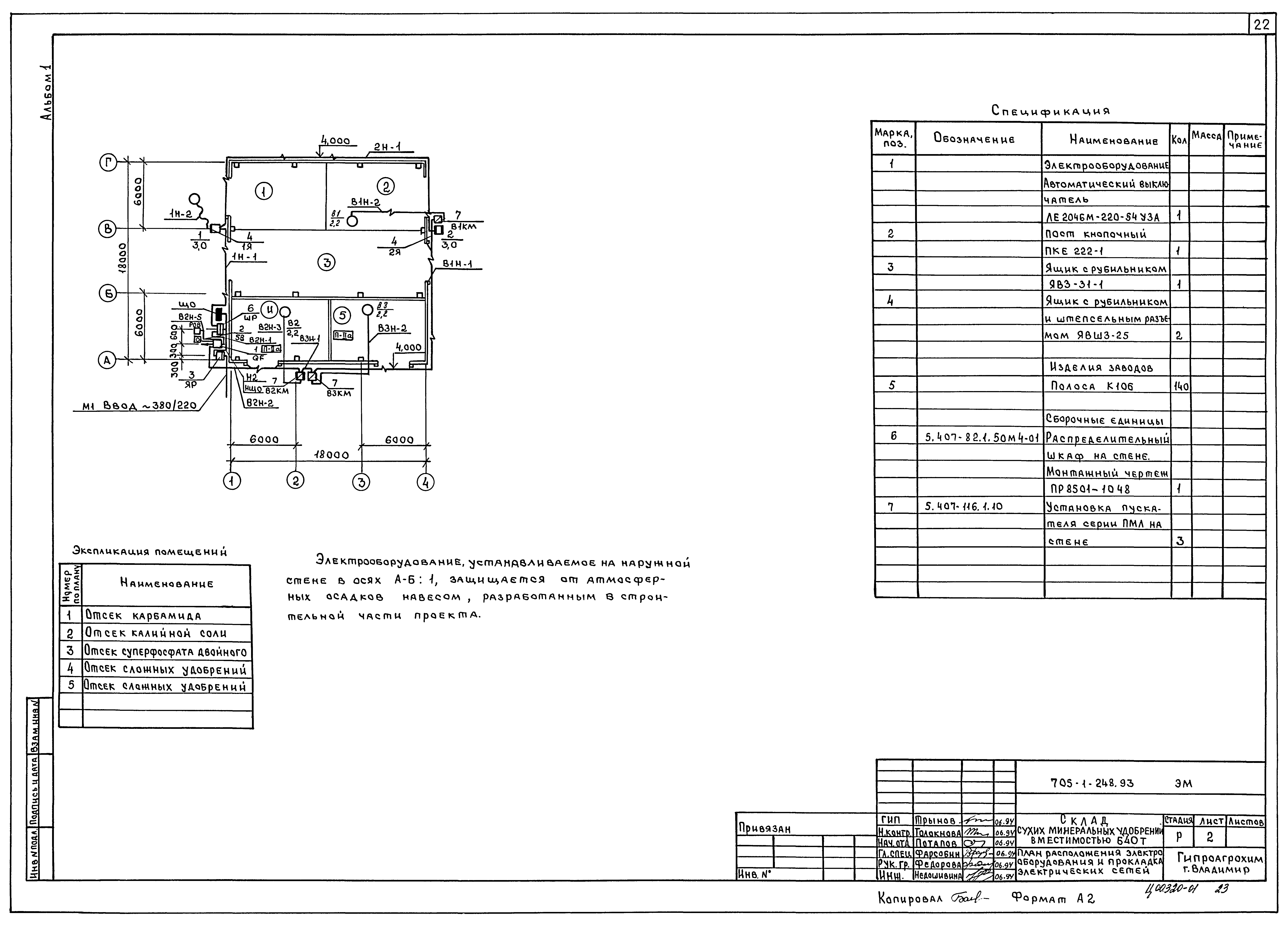 Типовой проект 705-1-248.93