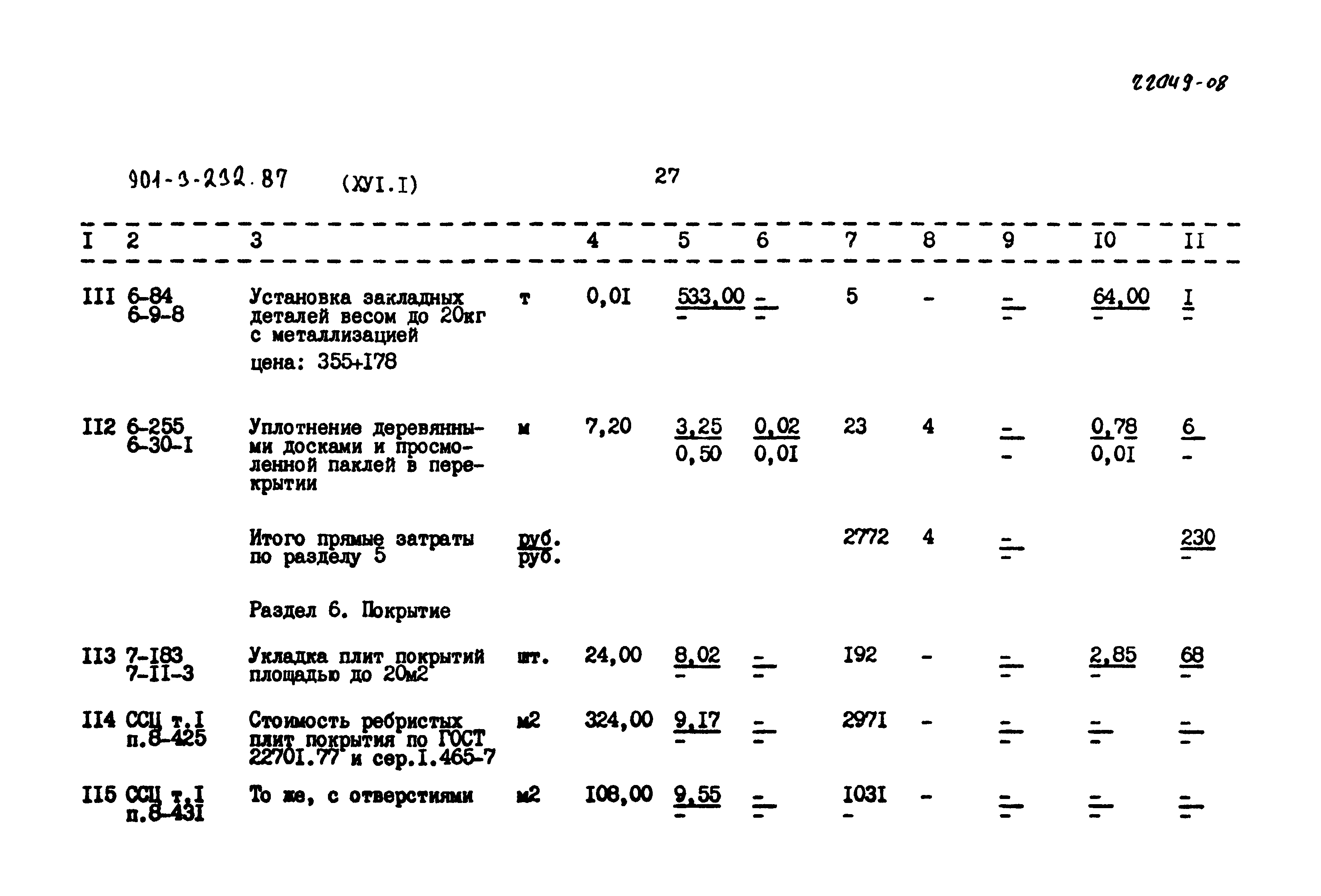 Типовой проект 901-3-232.87