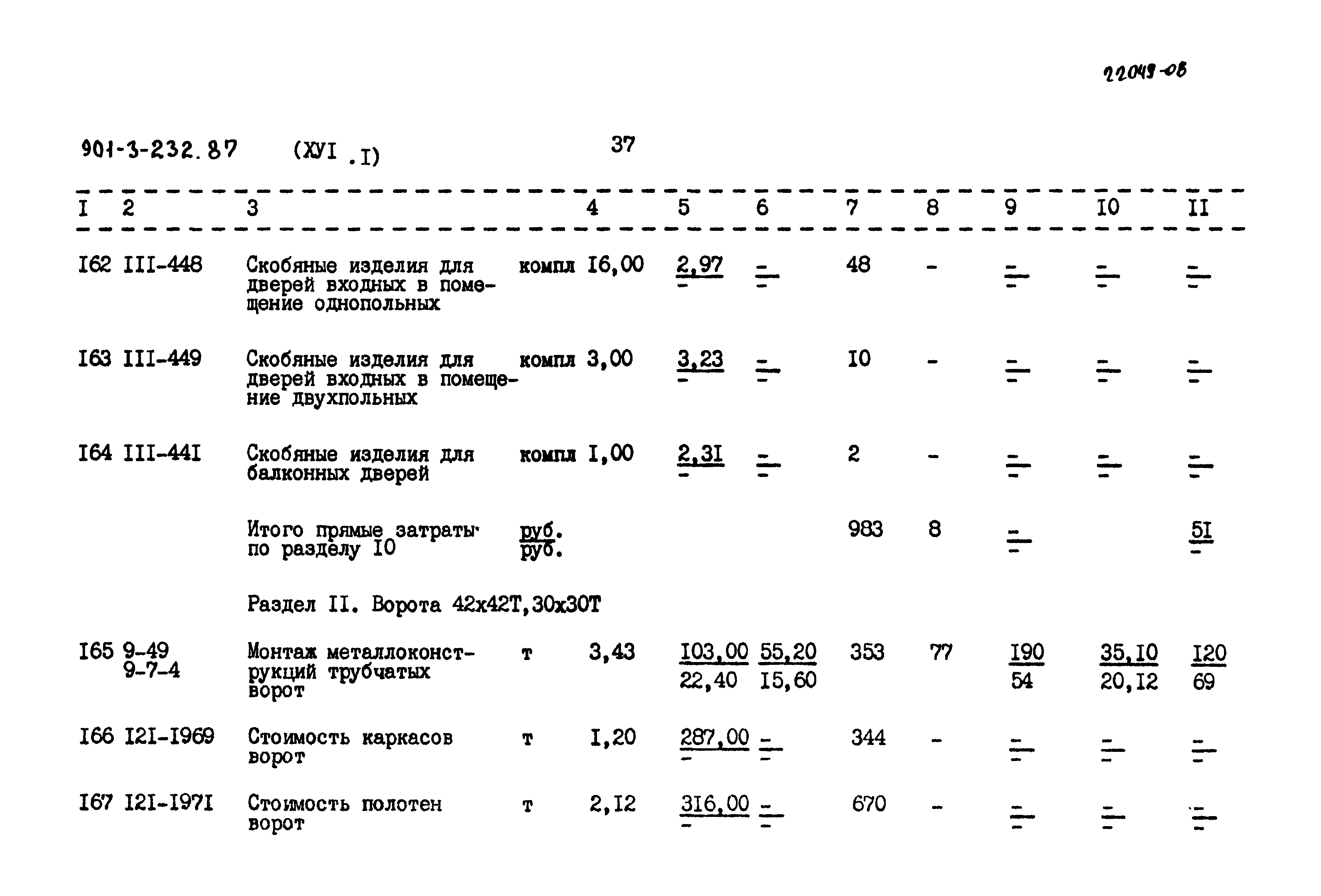 Типовой проект 901-3-232.87