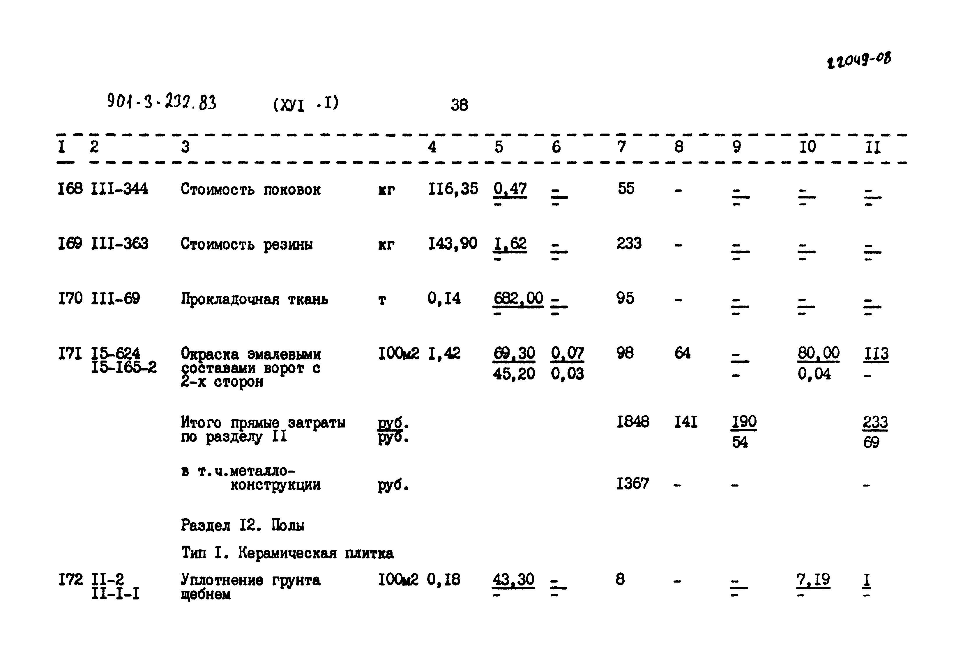 Типовой проект 901-3-232.87