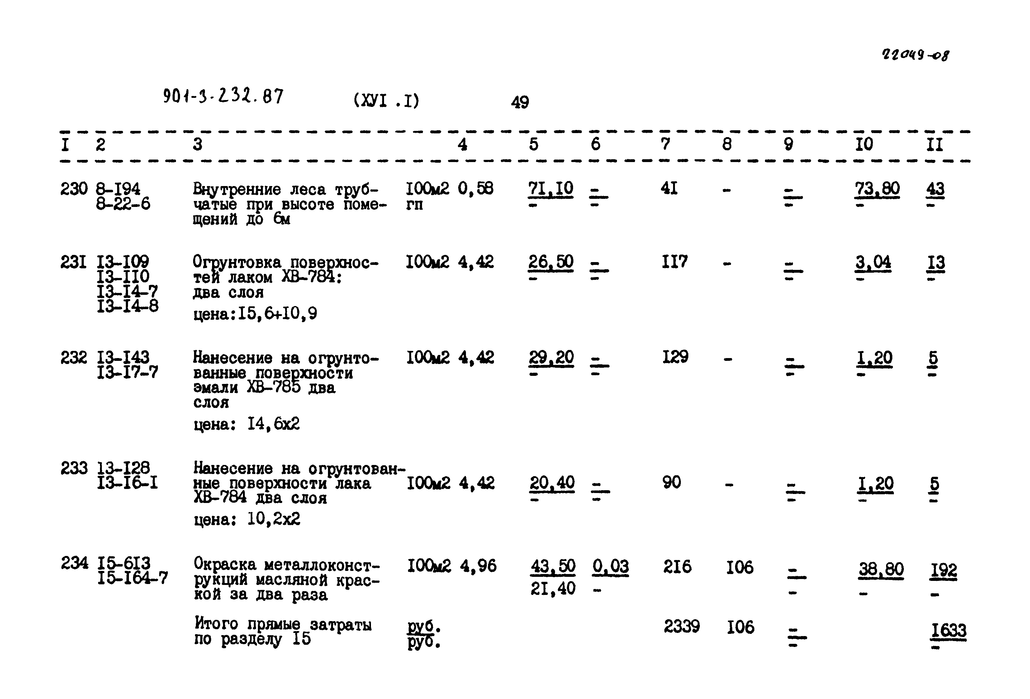 Типовой проект 901-3-232.87