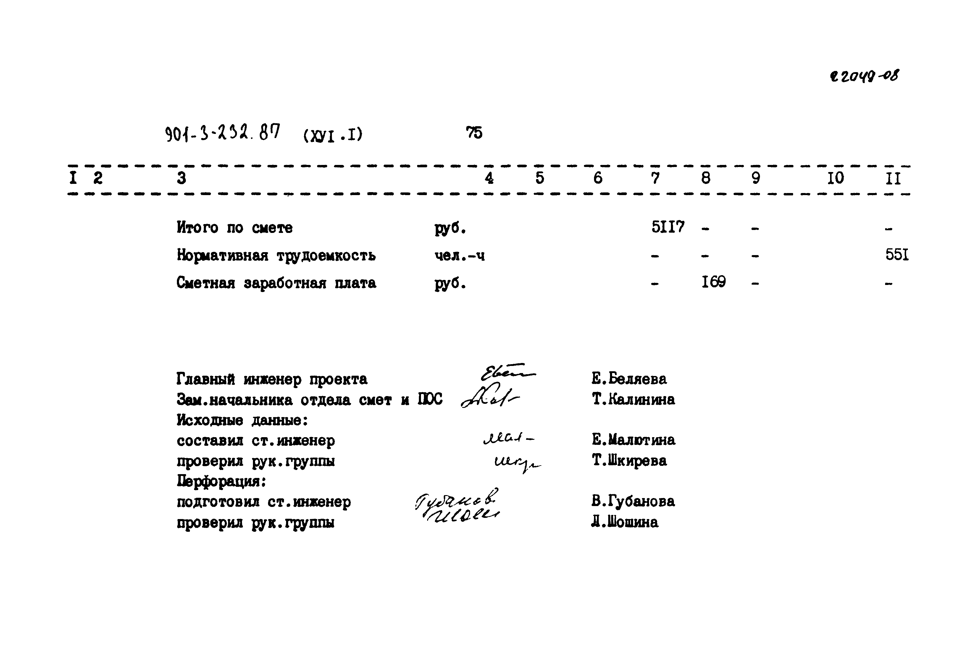 Типовой проект 901-3-232.87