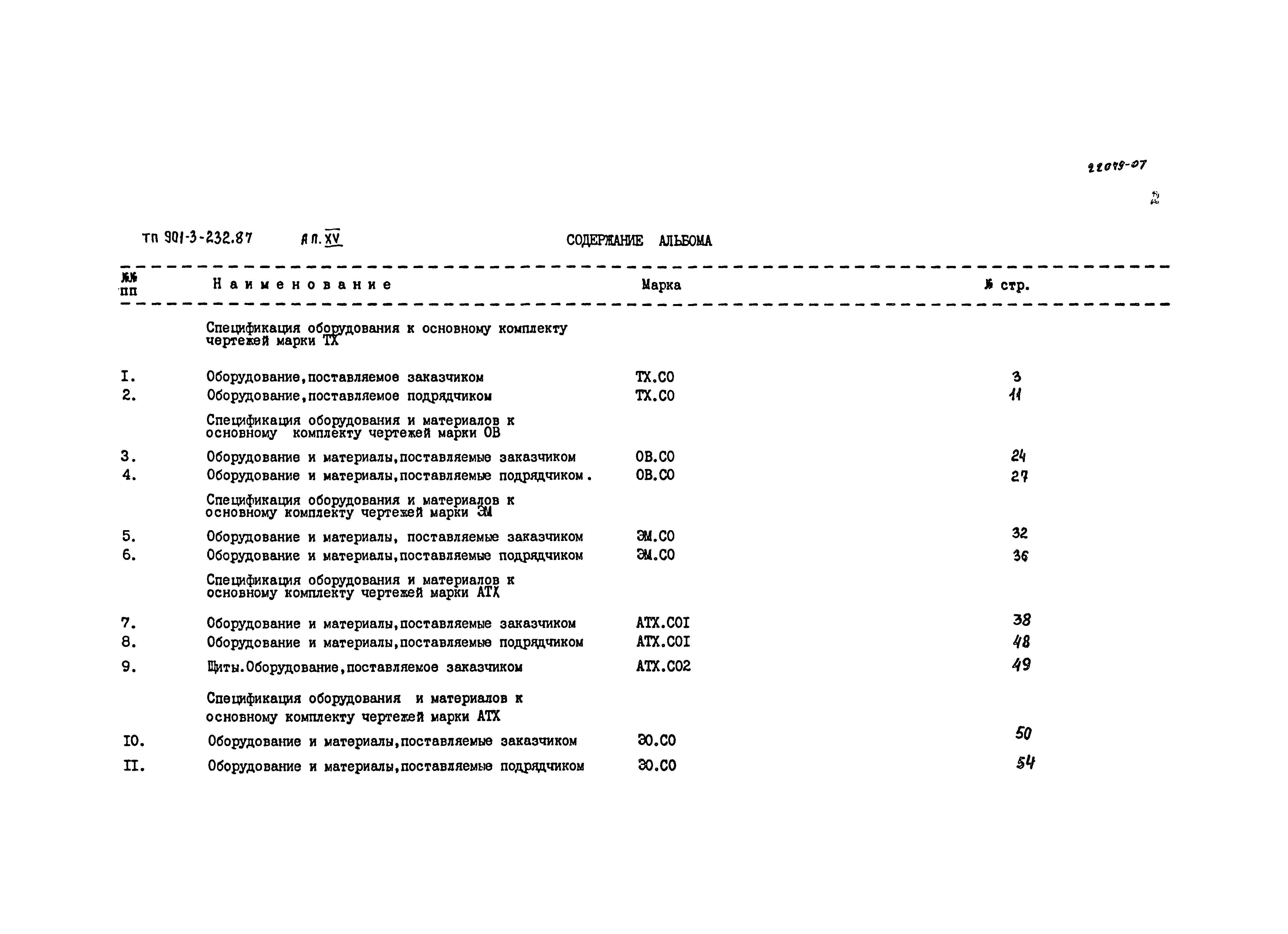 Типовой проект 901-3-232.87