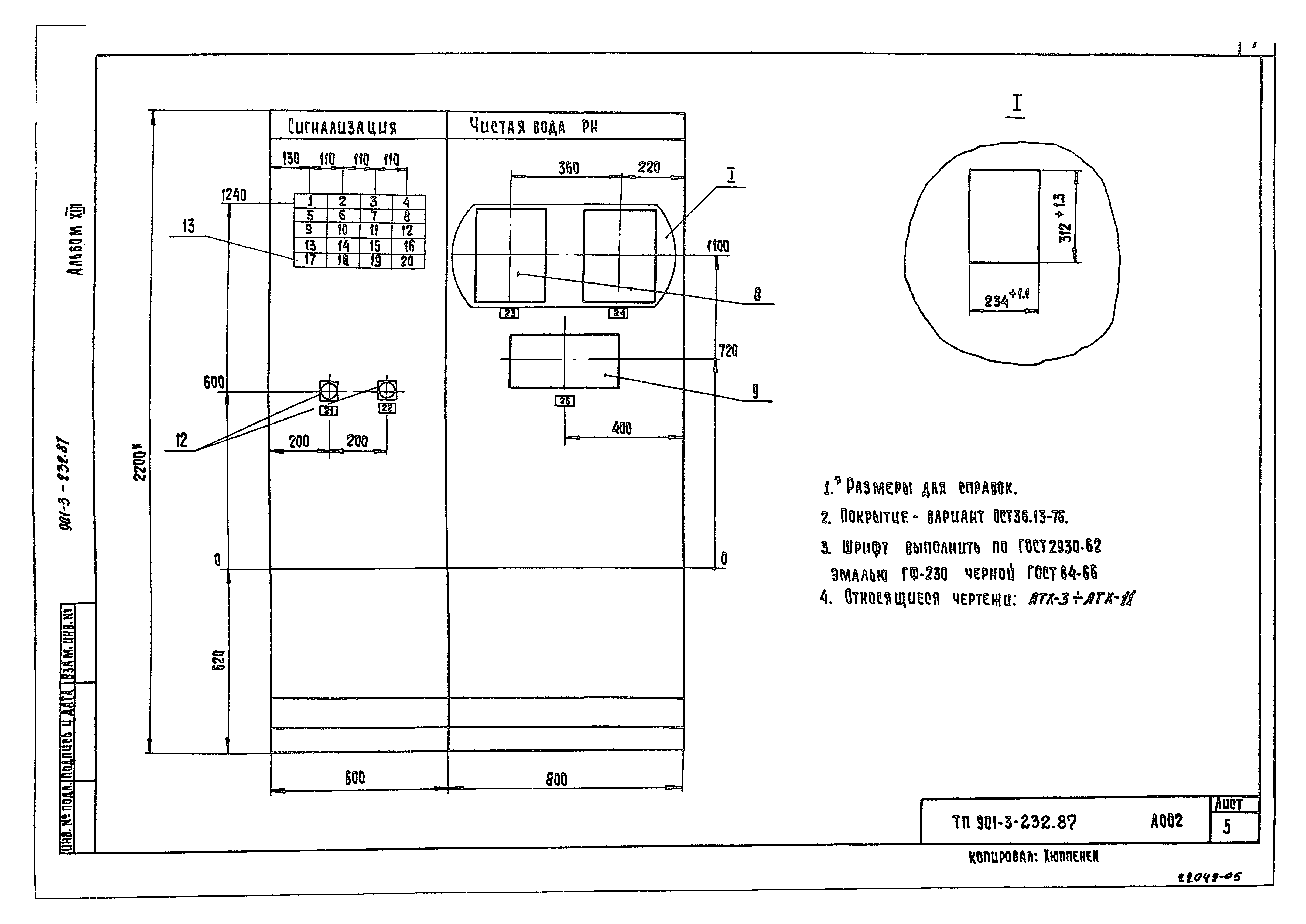 Типовой проект 901-3-232.87
