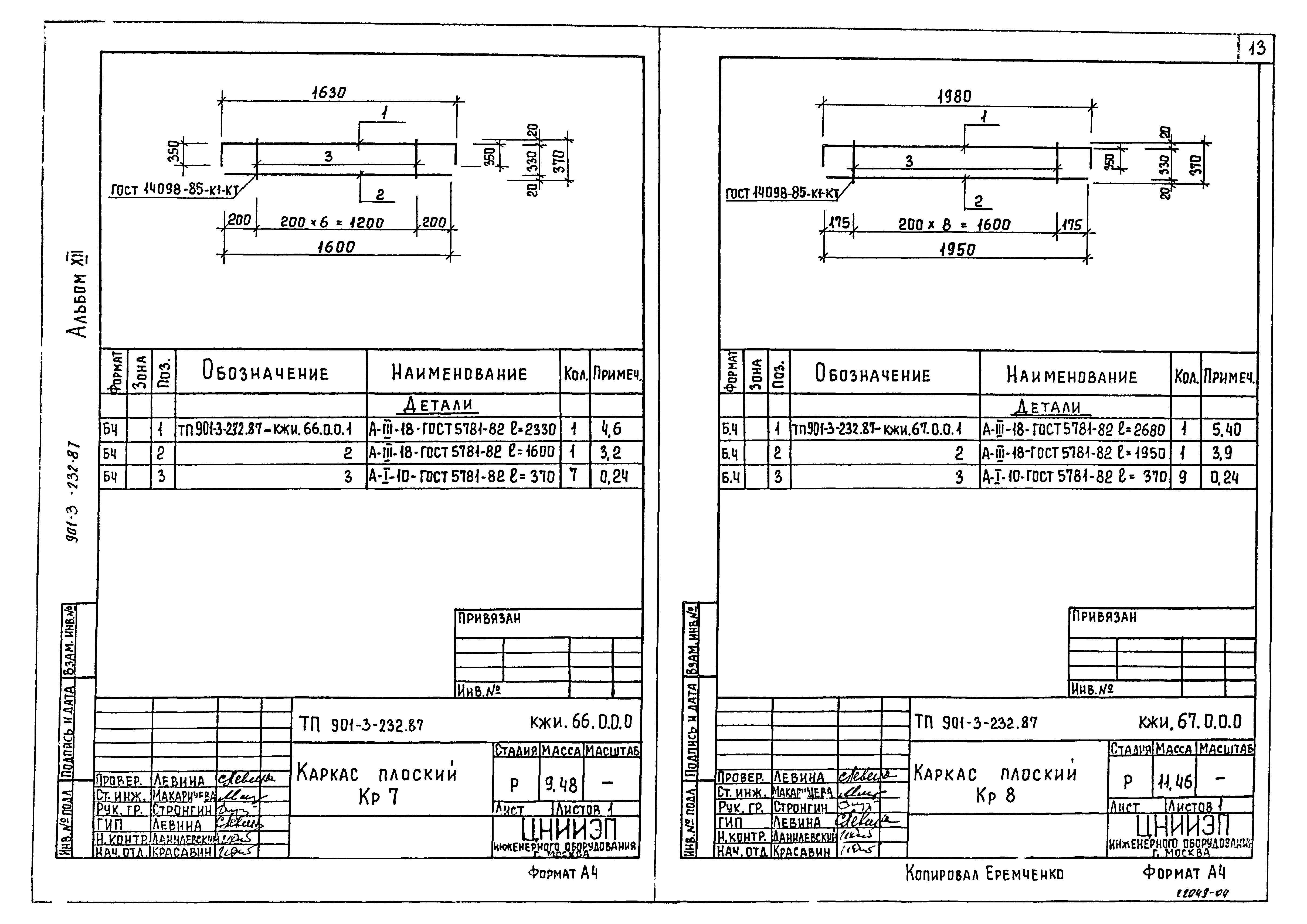 Типовой проект 901-3-232.87