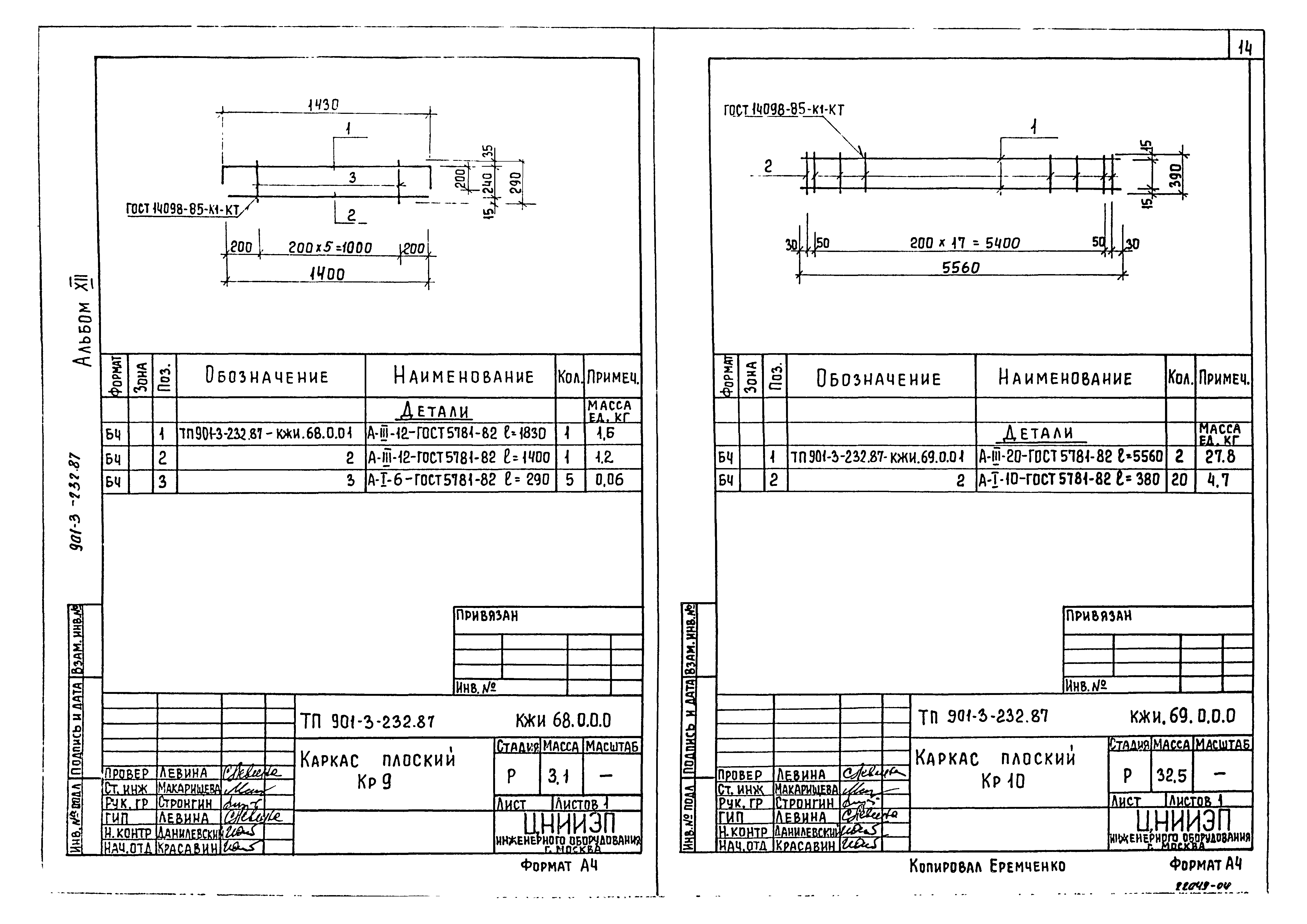 Типовой проект 901-3-232.87