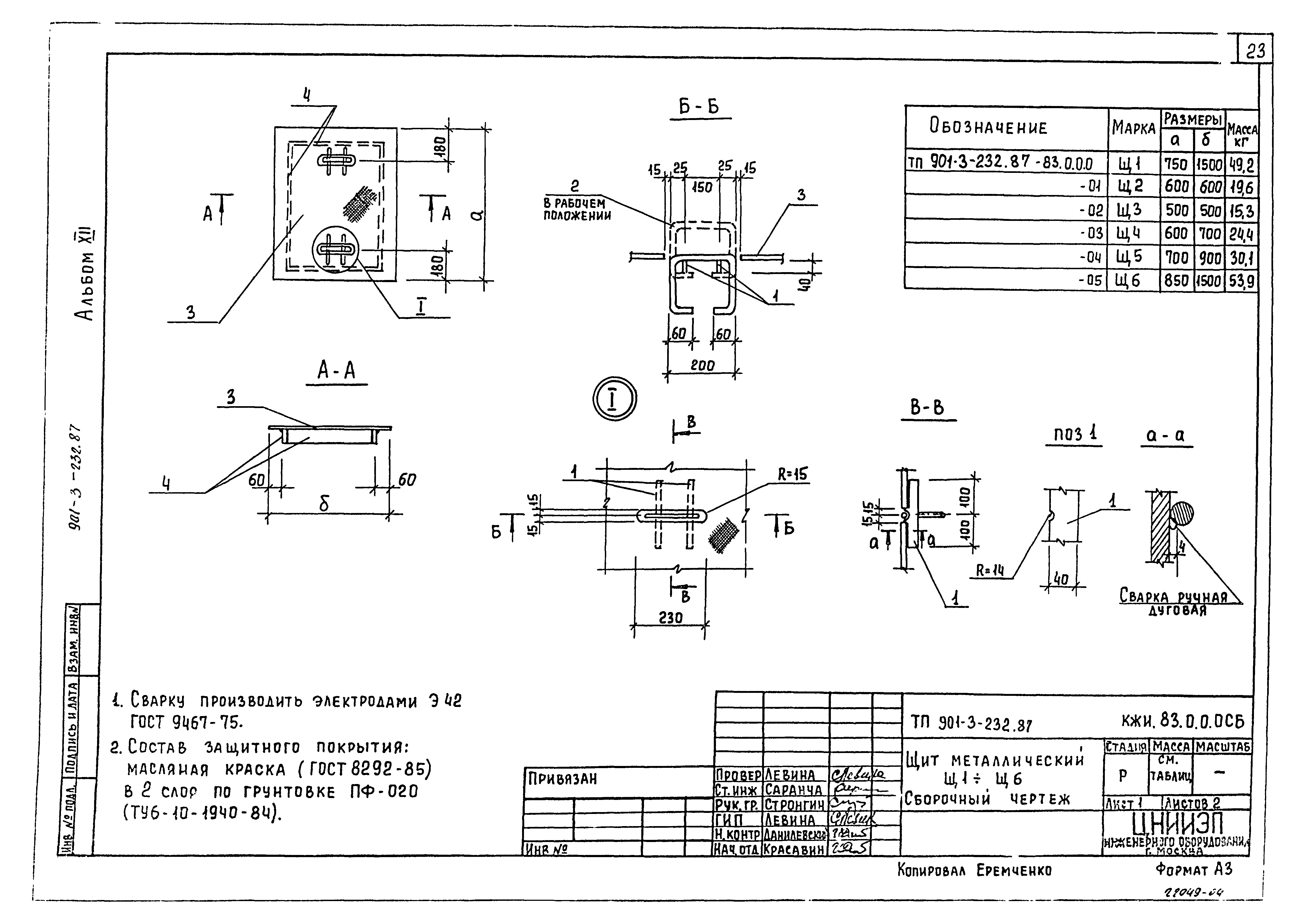 Типовой проект 901-3-232.87