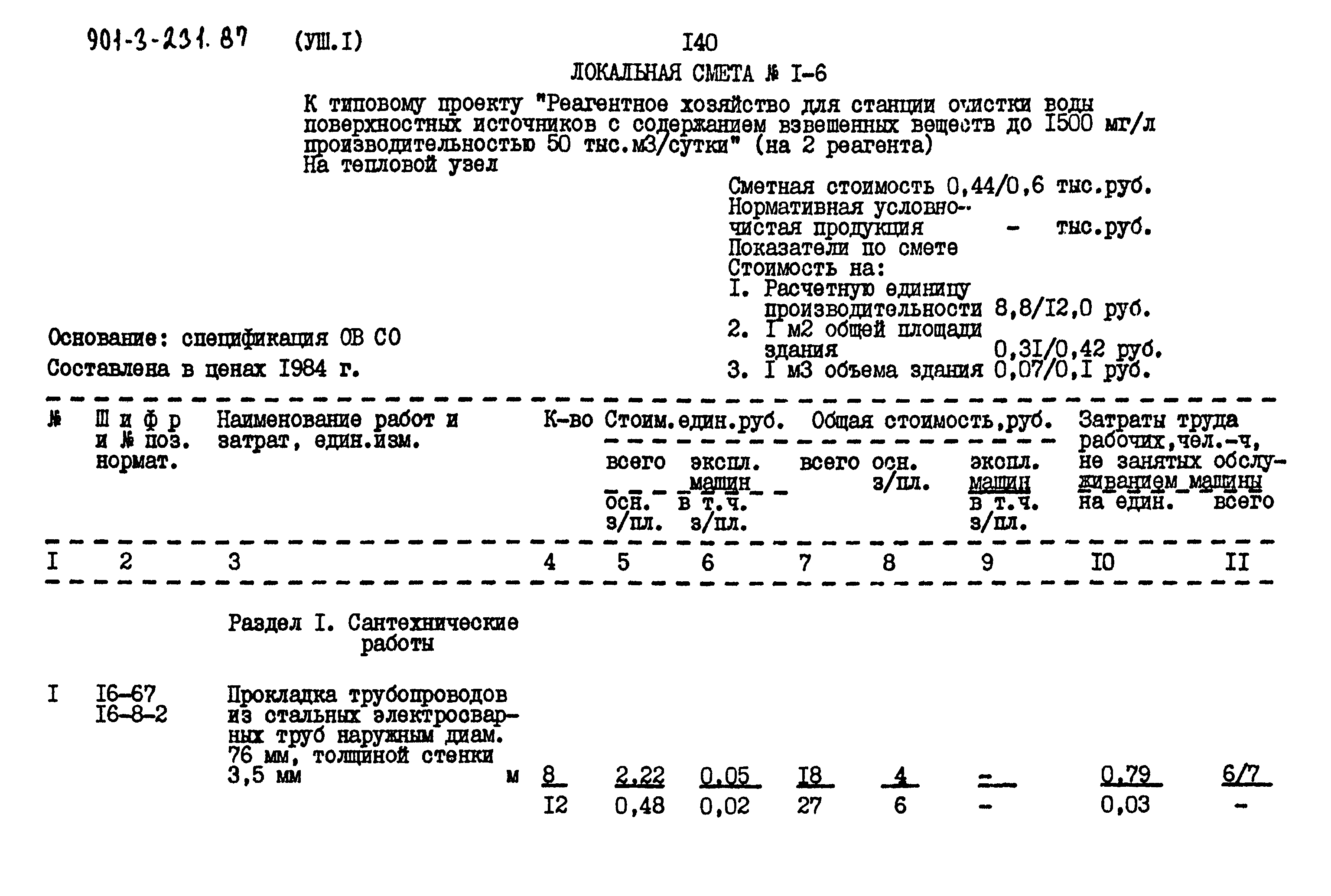 Типовой проект 901-3-232.87