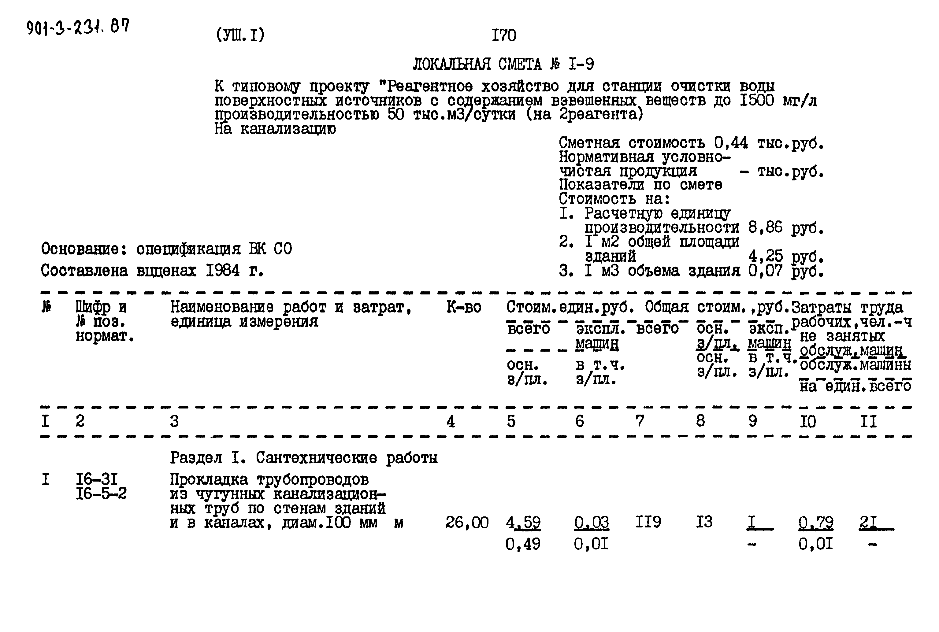Типовой проект 901-3-232.87