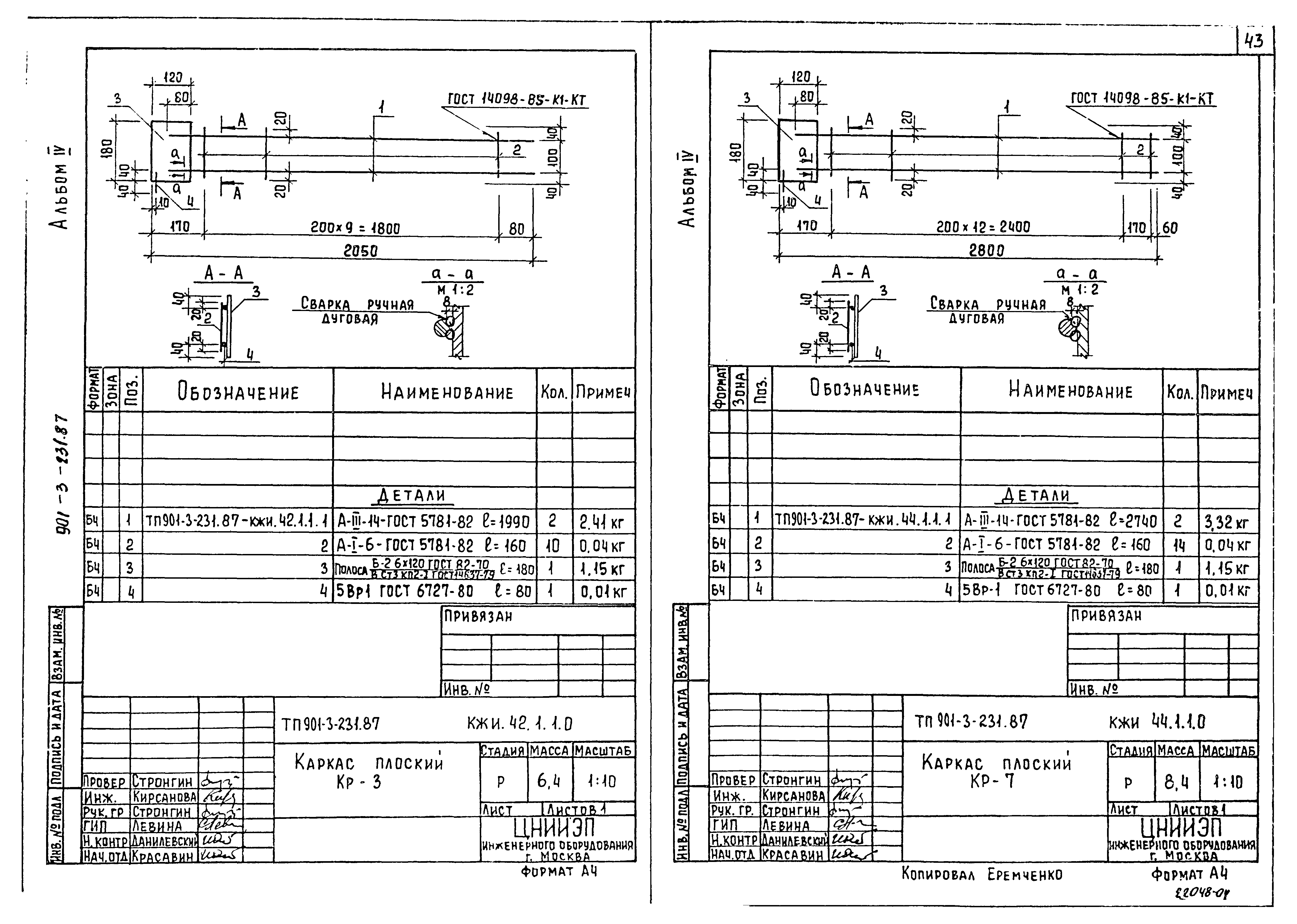 Типовой проект 901-3-232.87