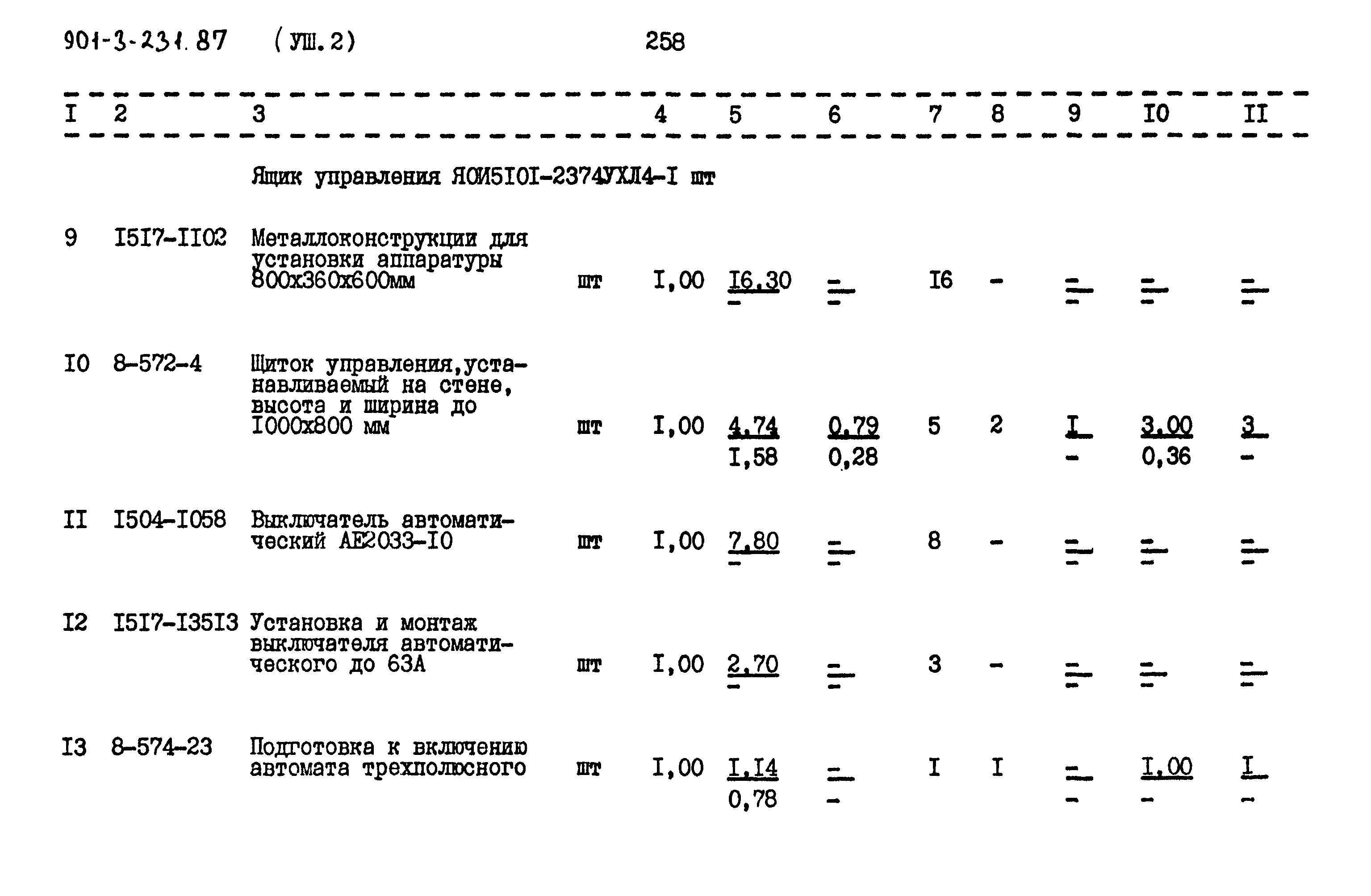 Типовой проект 901-3-231.87
