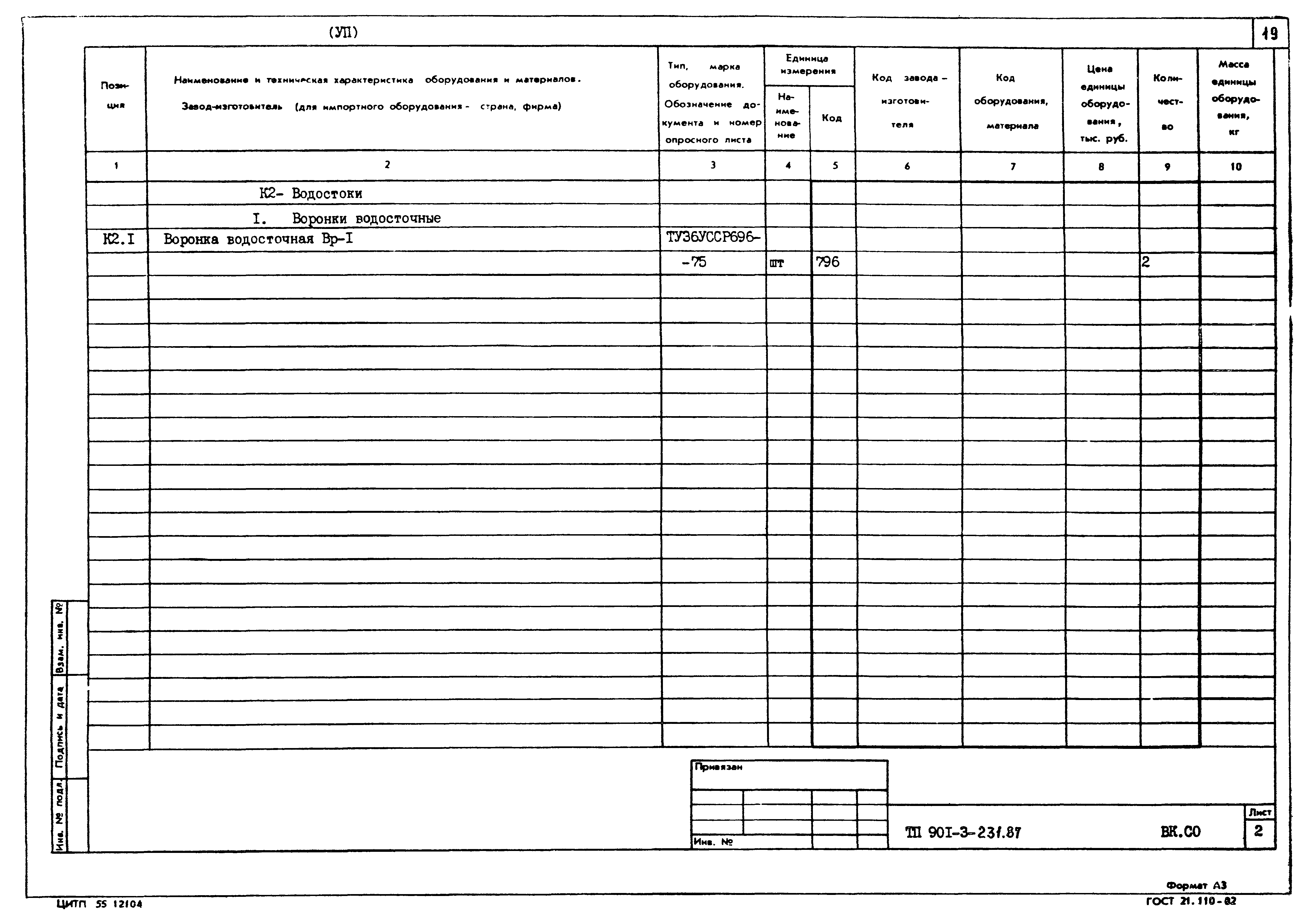 Типовой проект 901-3-231.87