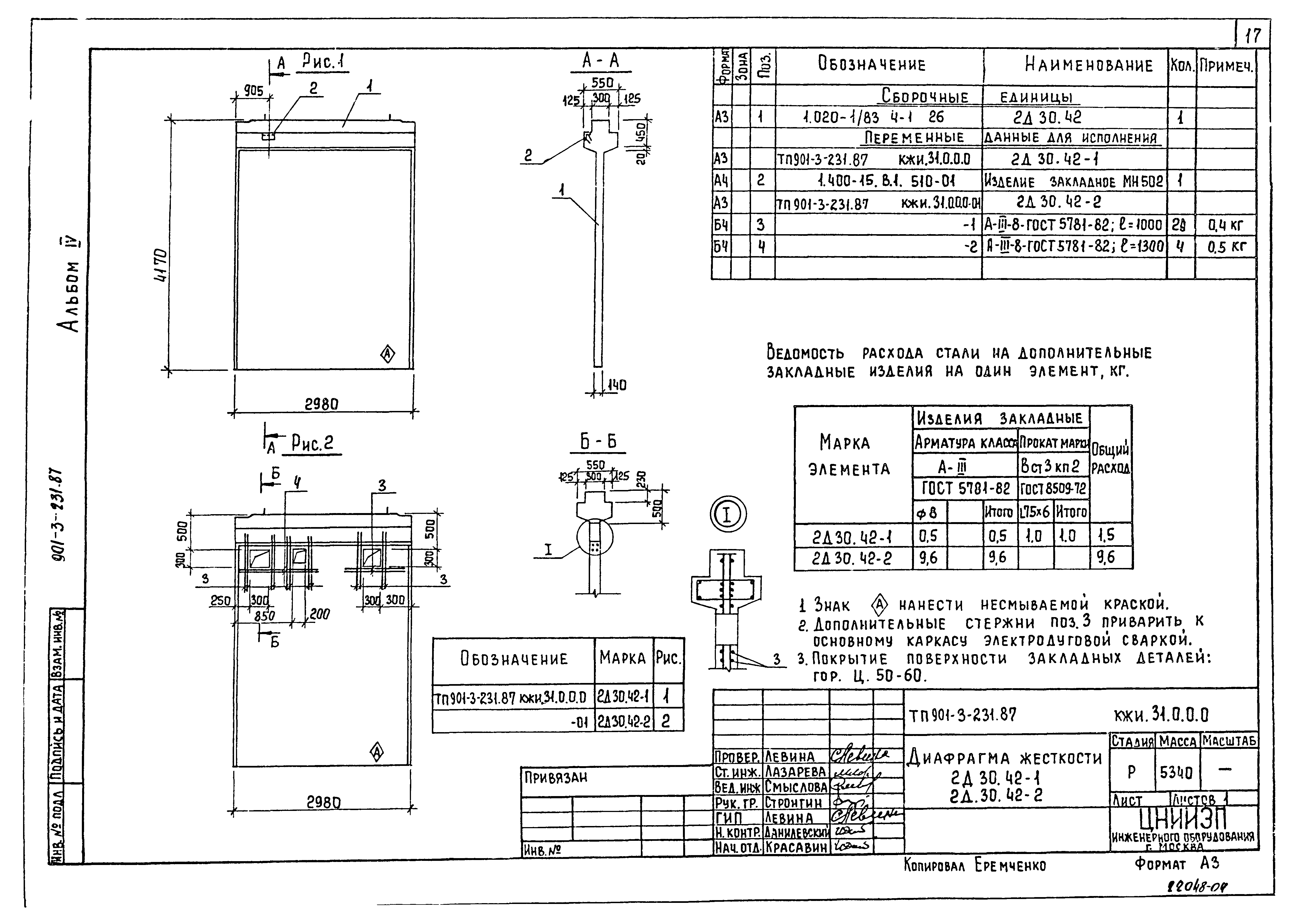 Типовой проект 901-3-231.87