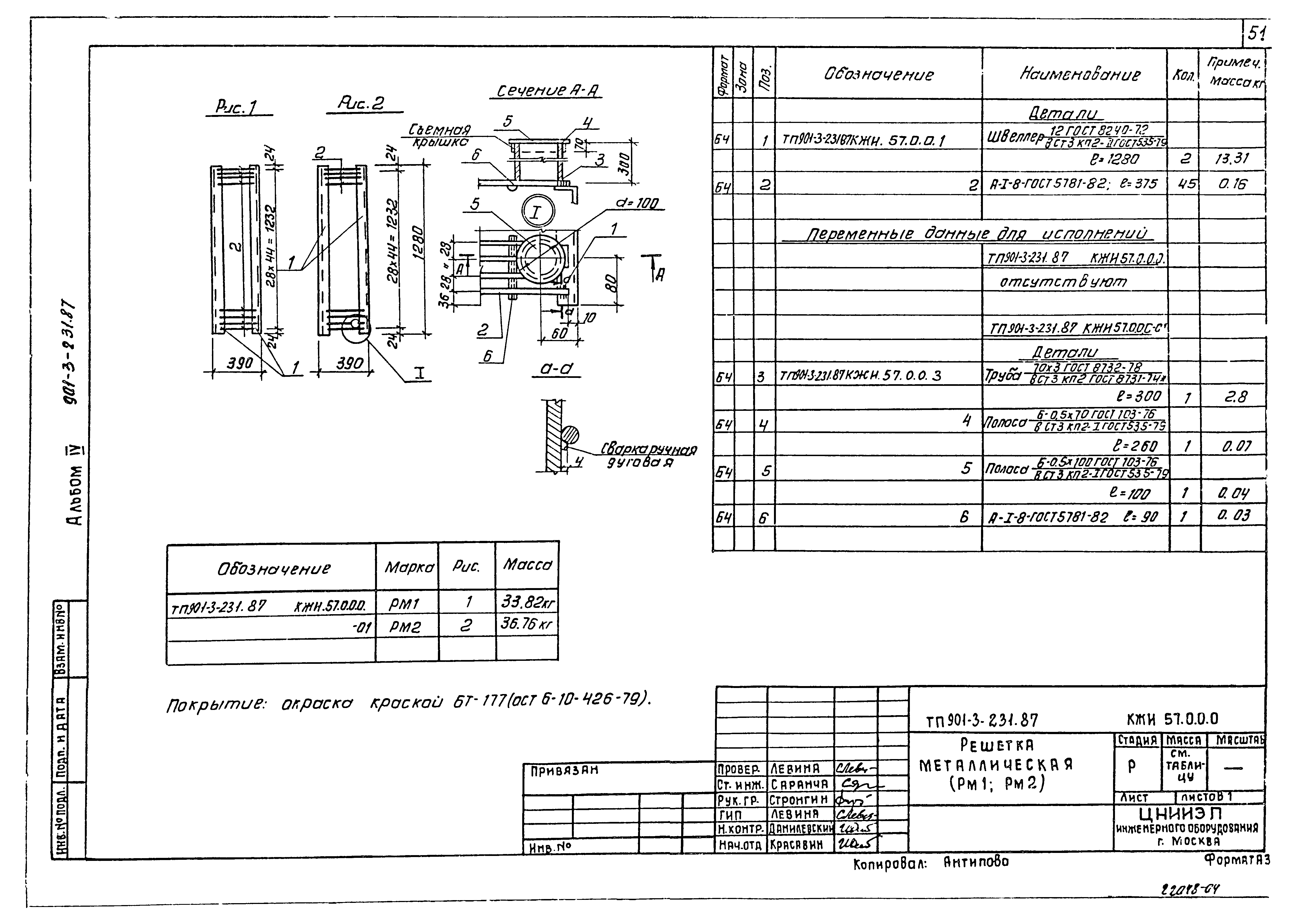 Типовой проект 901-3-231.87