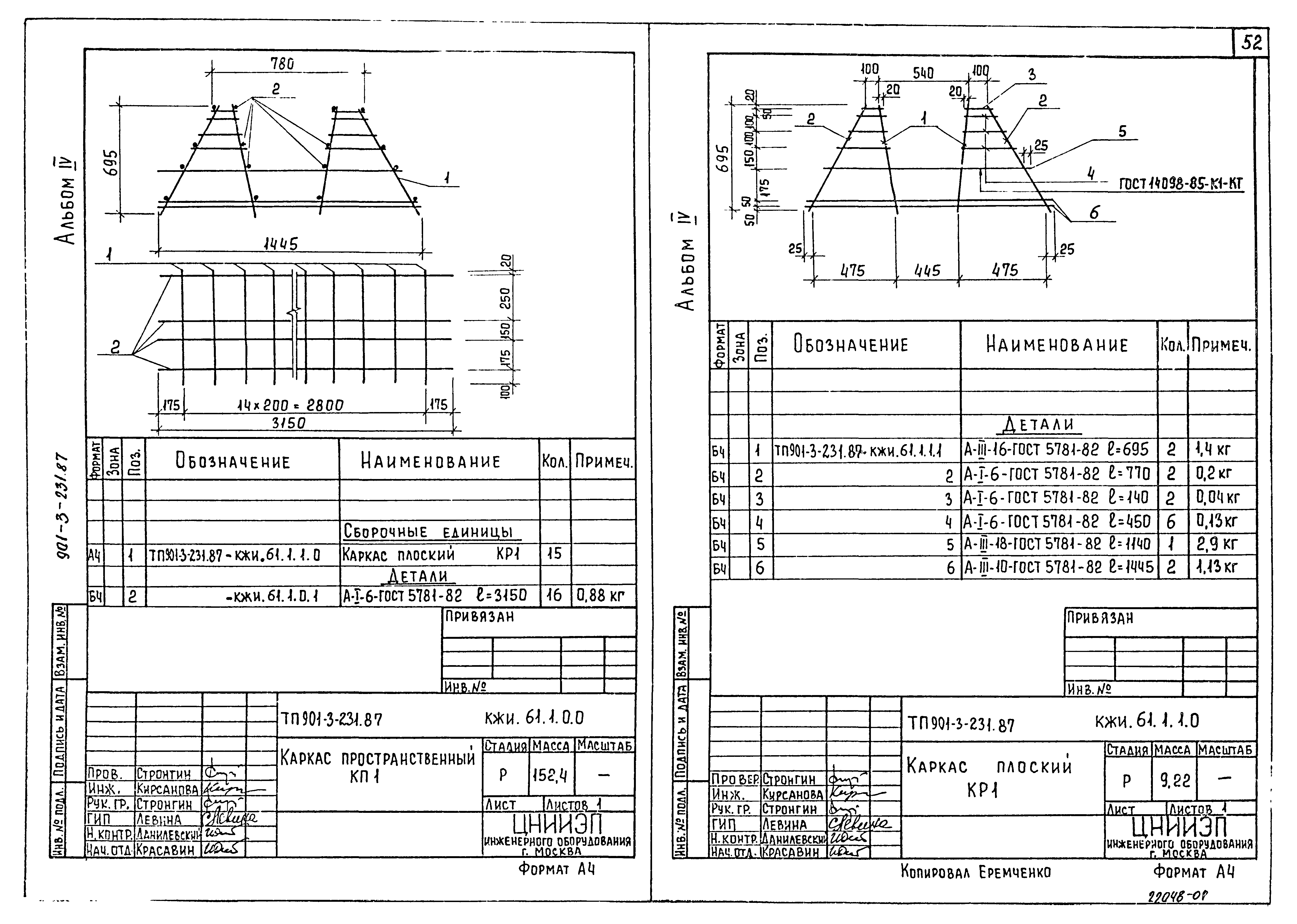 Типовой проект 901-3-231.87