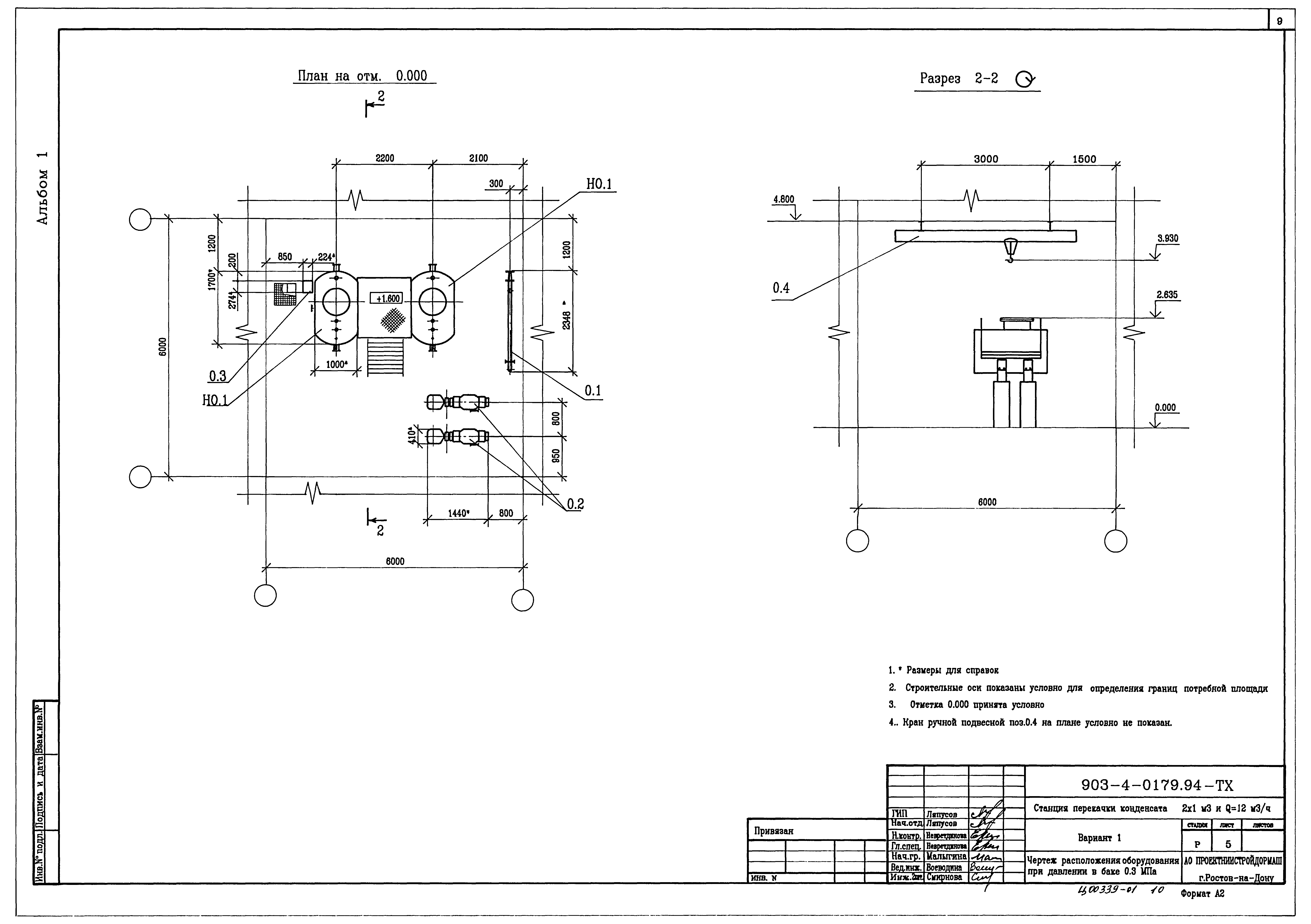 Типовые проектные решения 903-4-0179.94