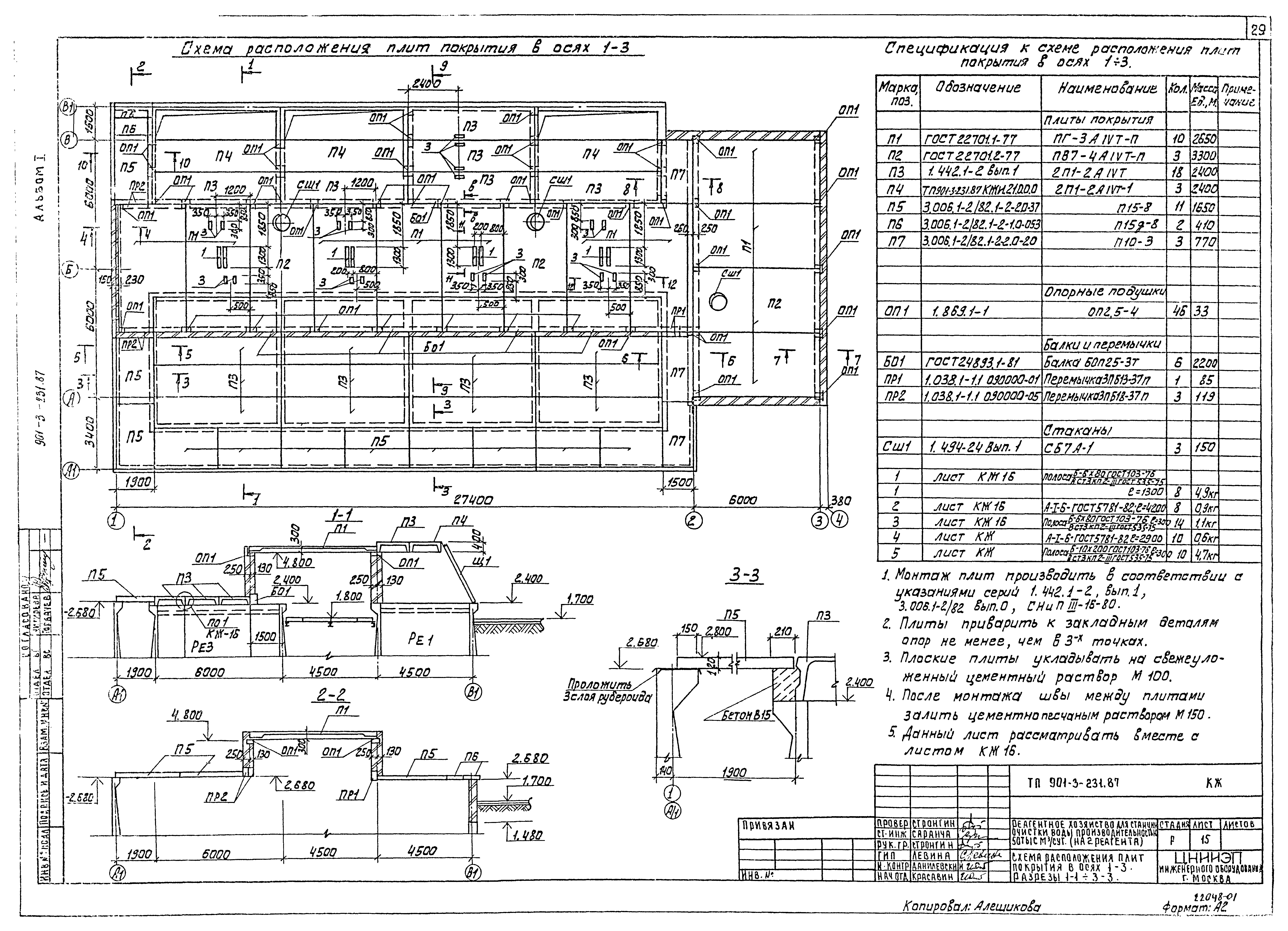 Типовой проект 901-3-231.87