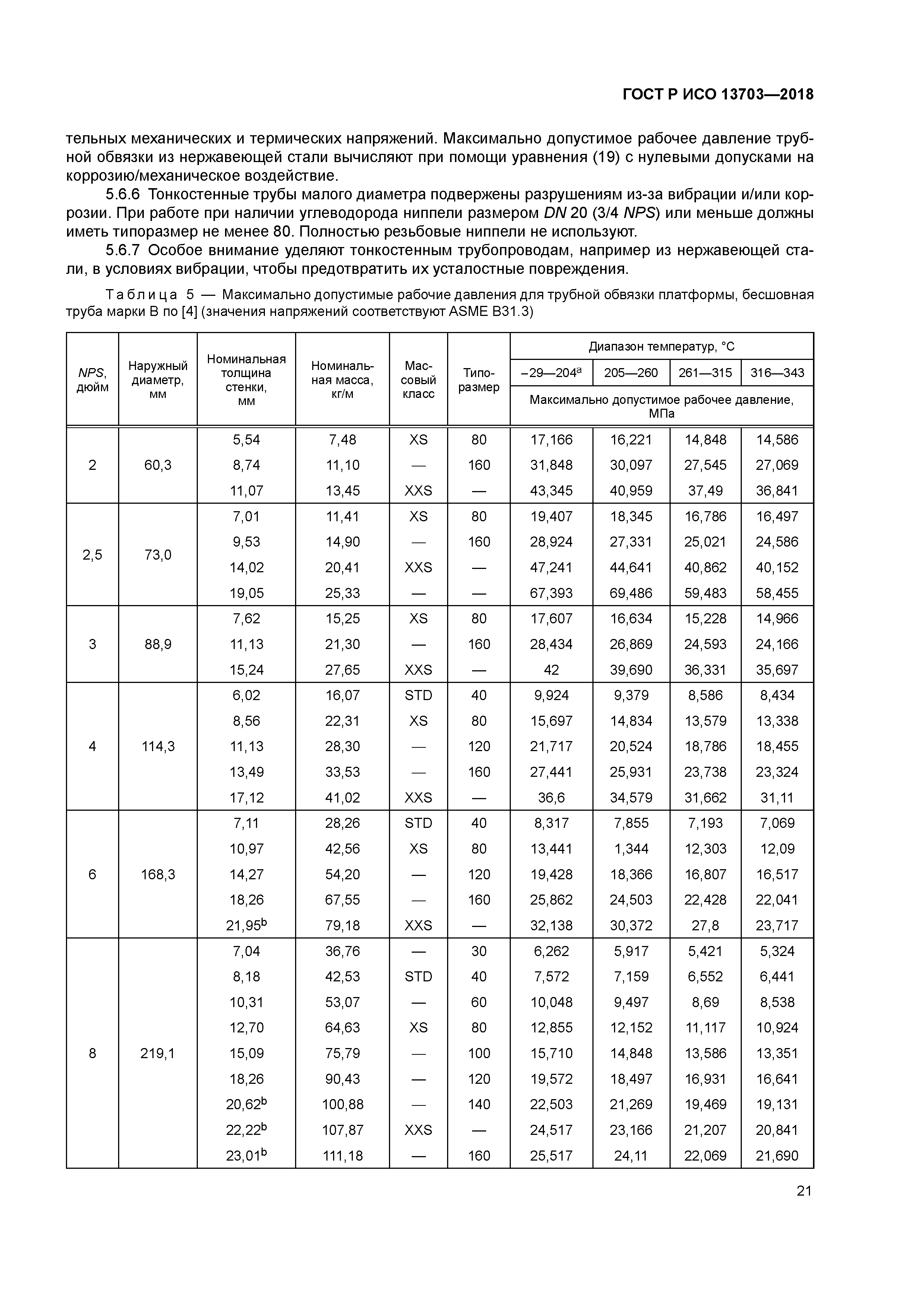 ГОСТ Р ИСО 13703-2018