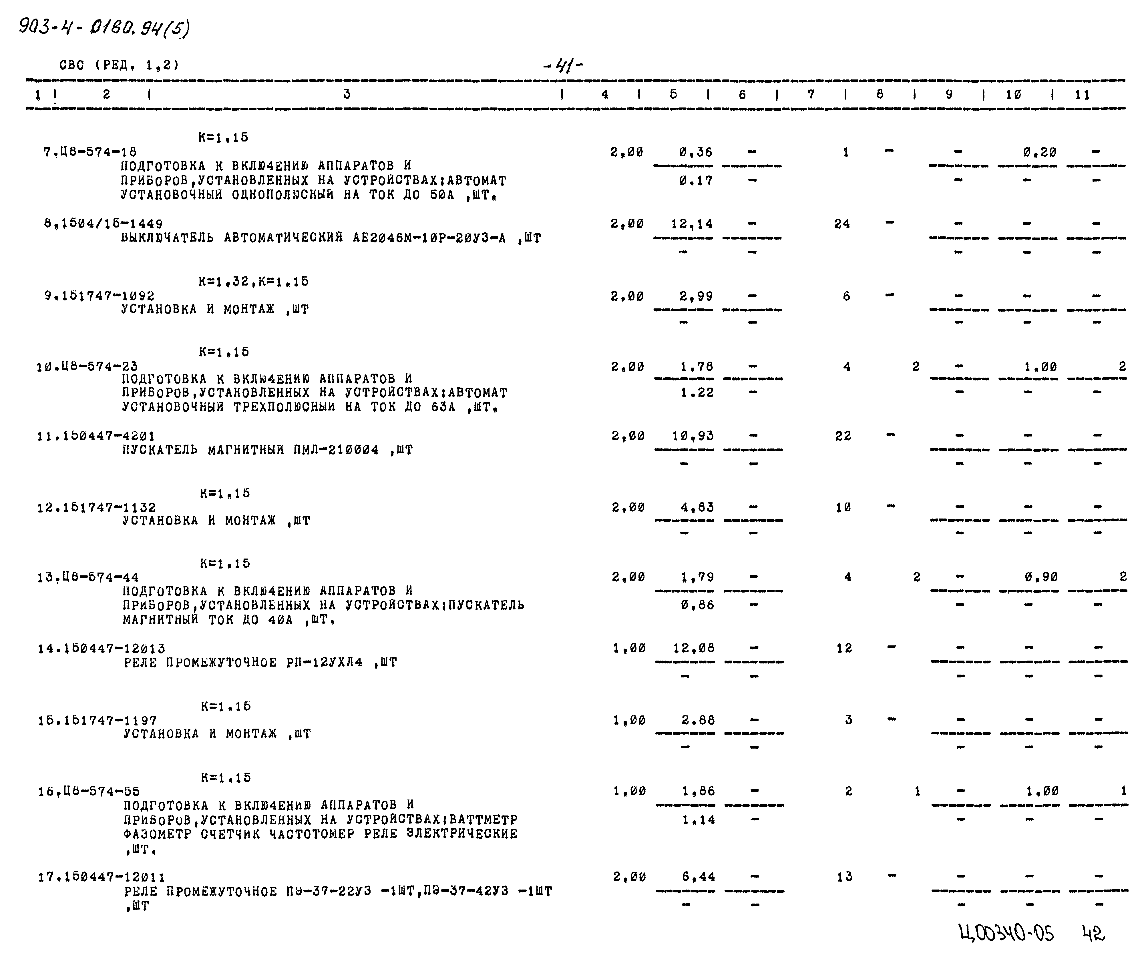 Типовые проектные решения 903-4-0180.94
