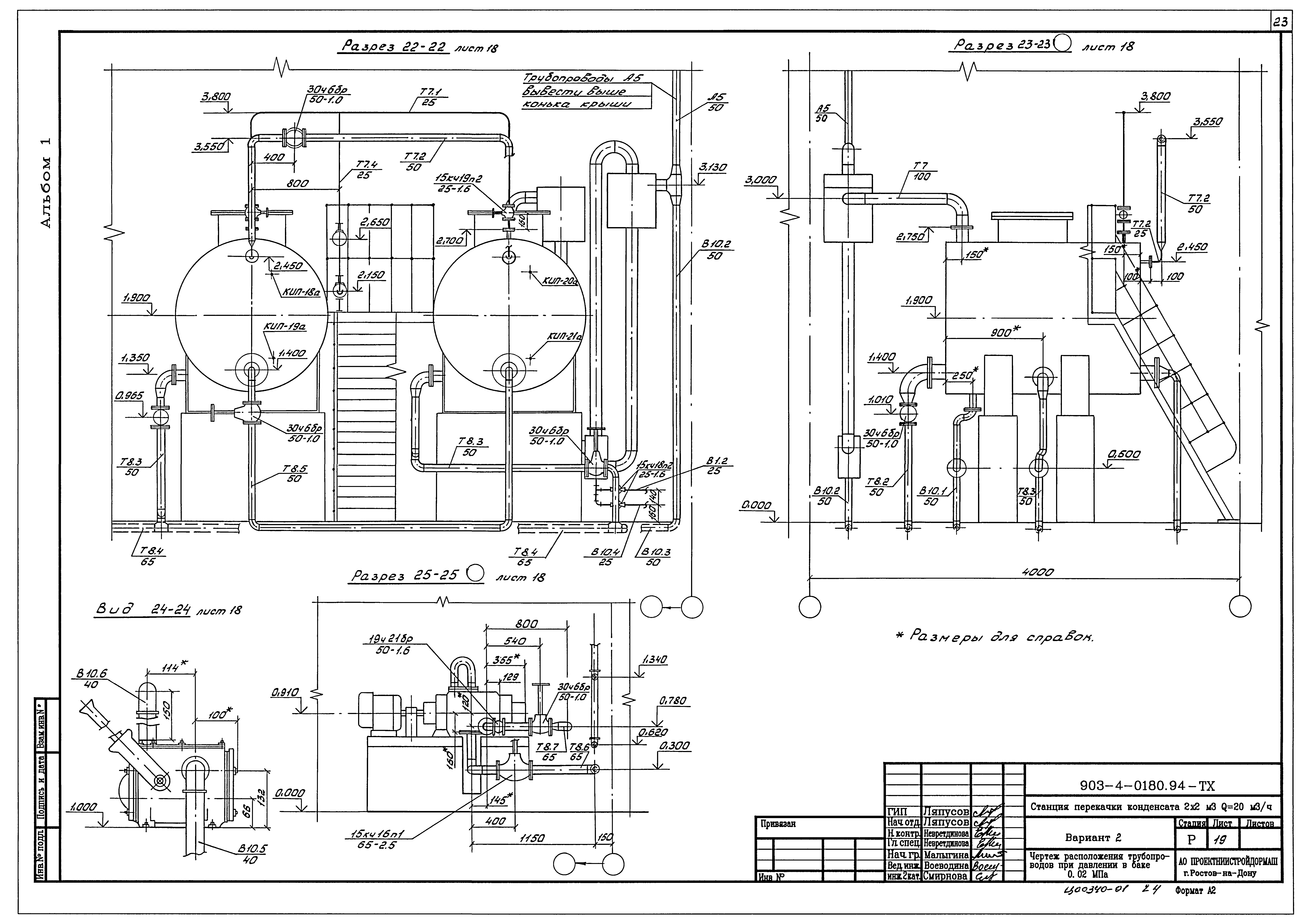 Типовые проектные решения 903-4-0180.94