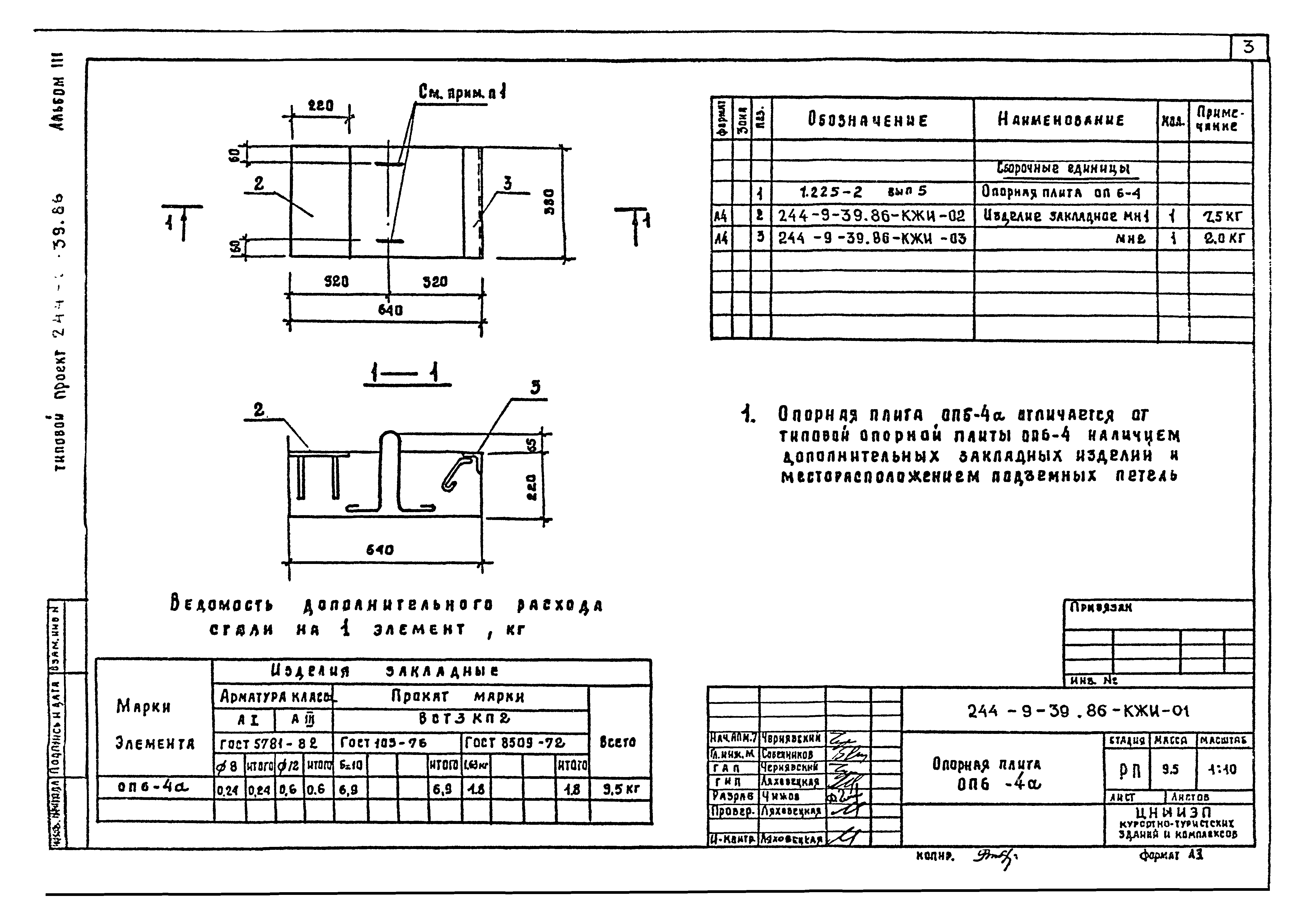 Типовой проект 244-9-39.86