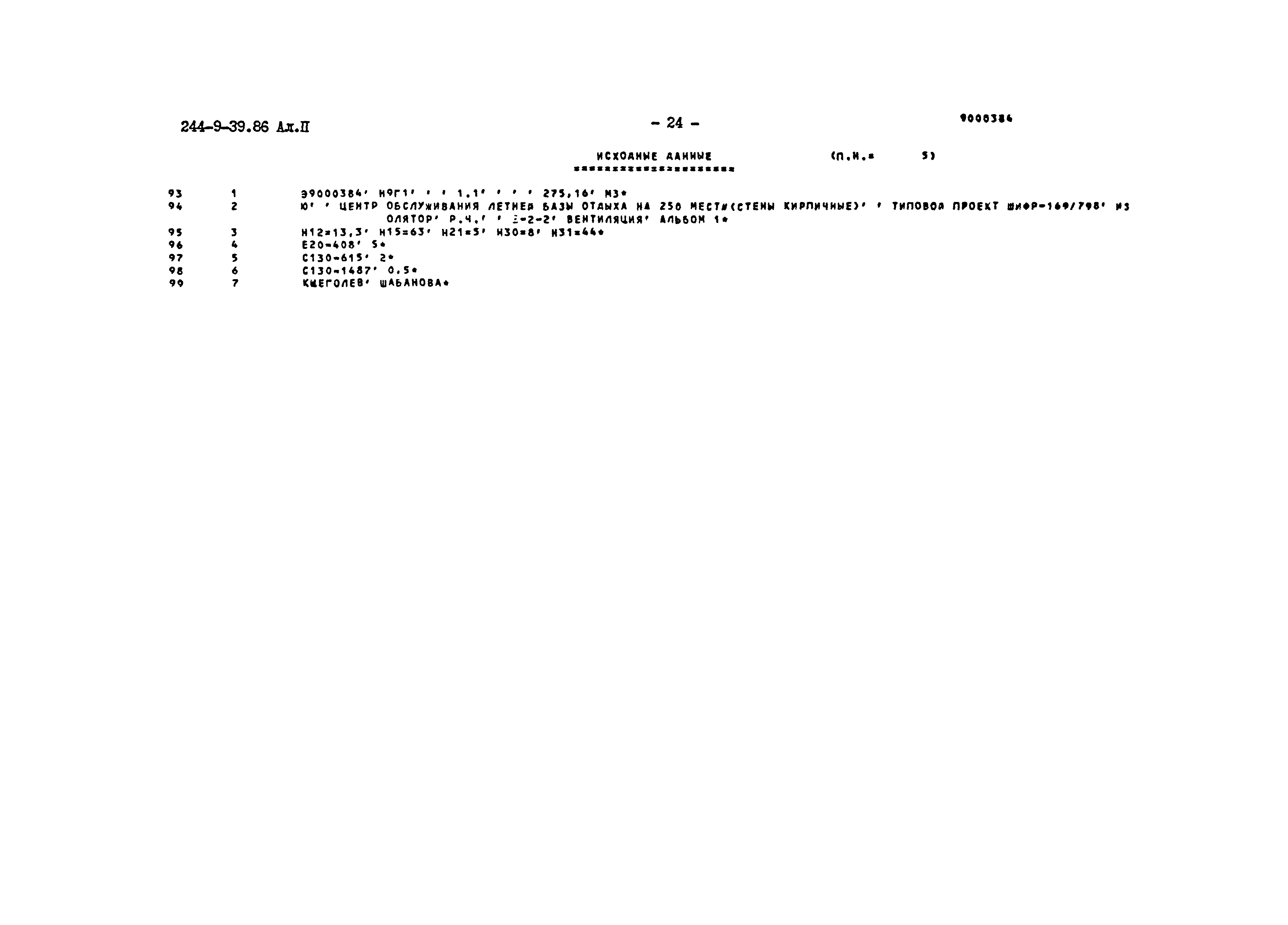 Типовой проект 244-9-39.86