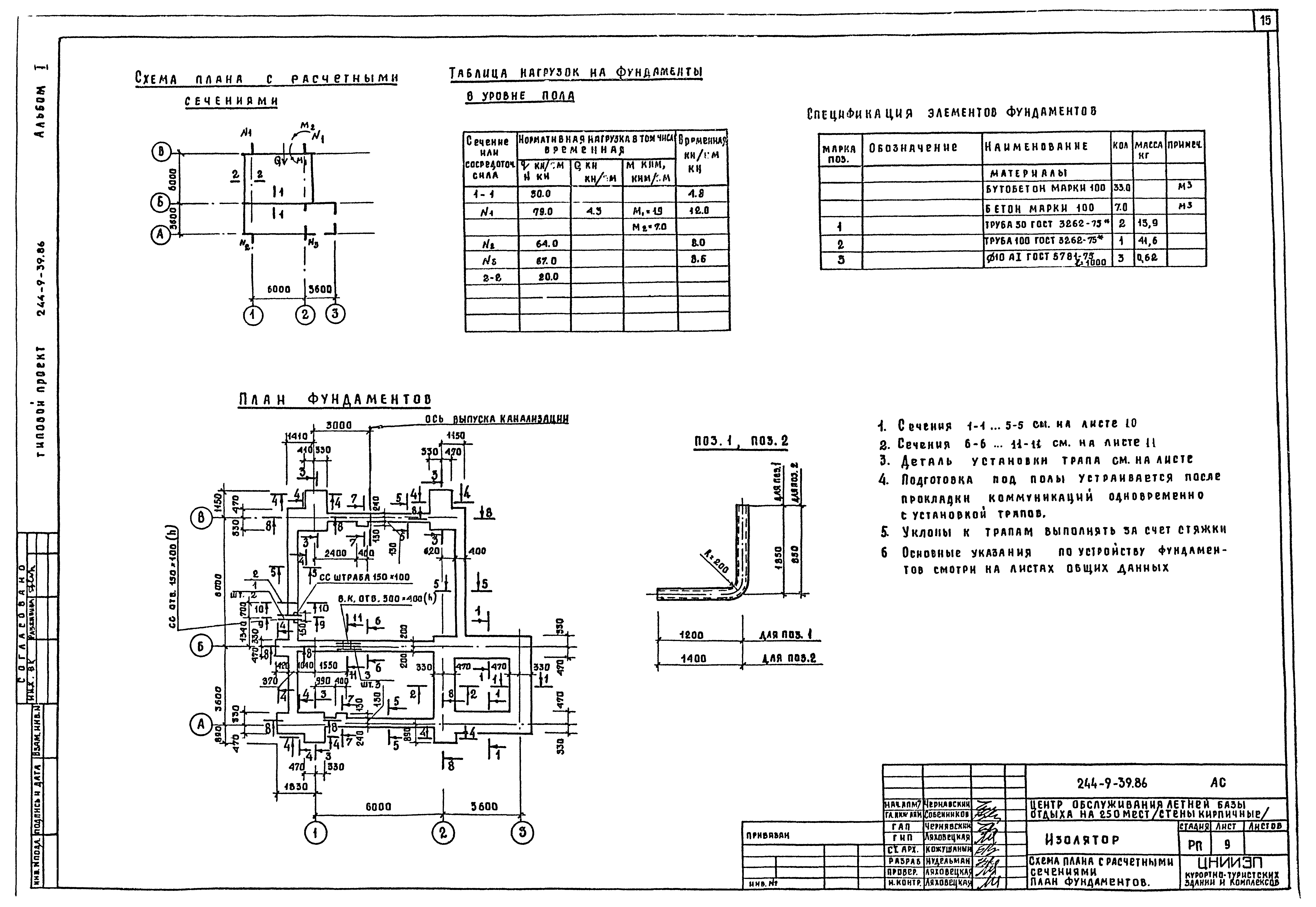 Типовой проект 244-9-39.86