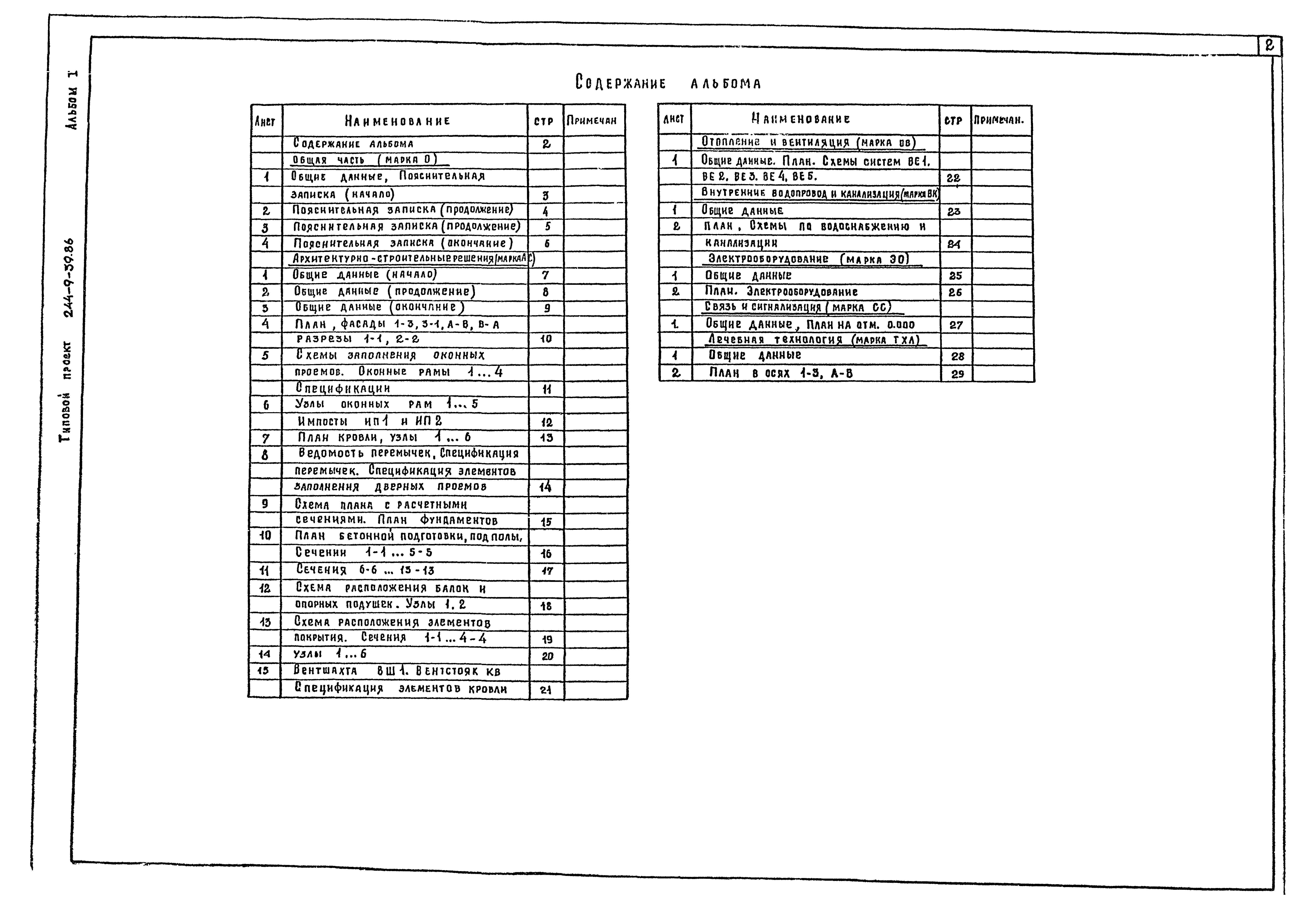 Типовой проект 244-9-39.86