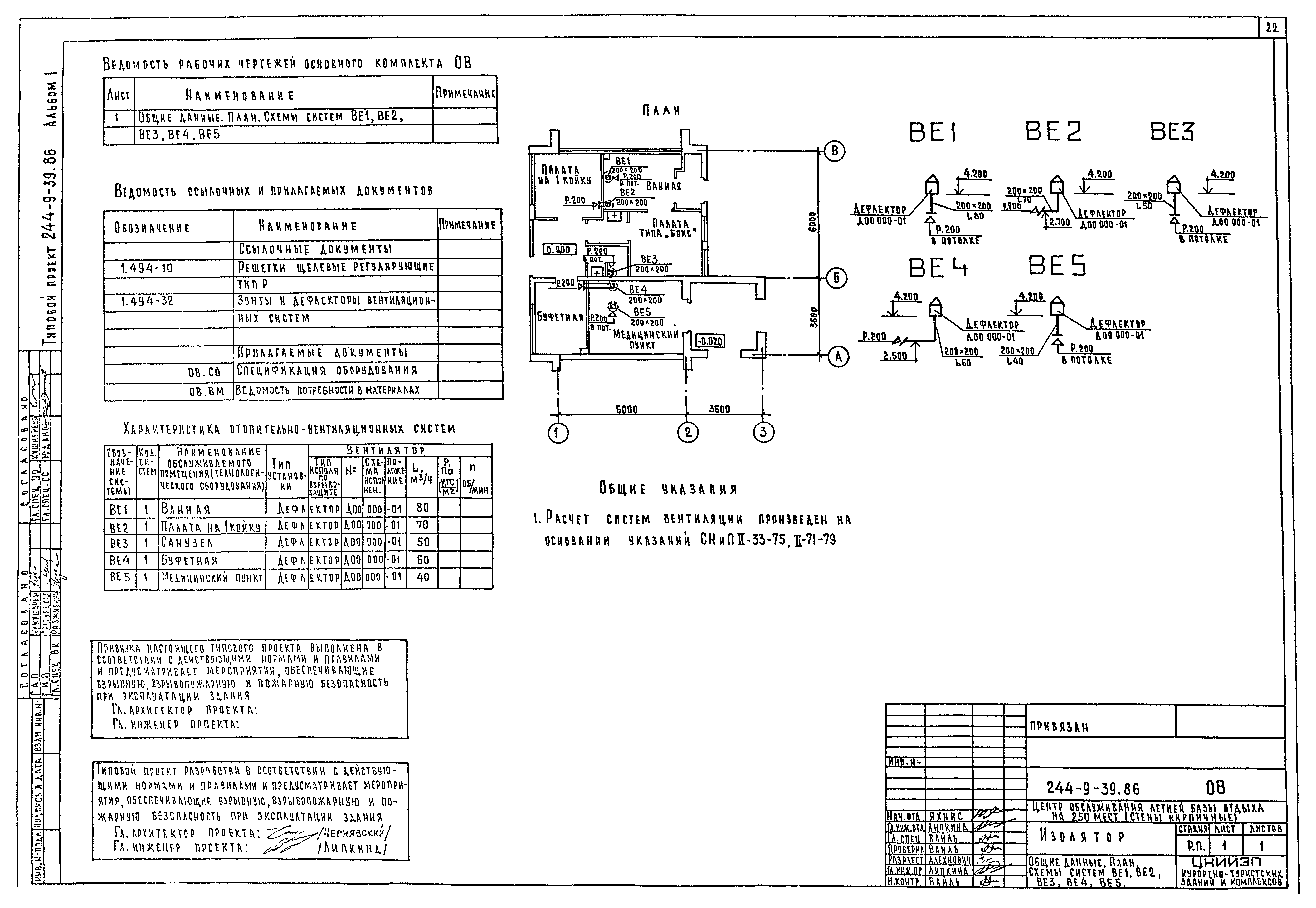 Типовой проект 244-9-39.86