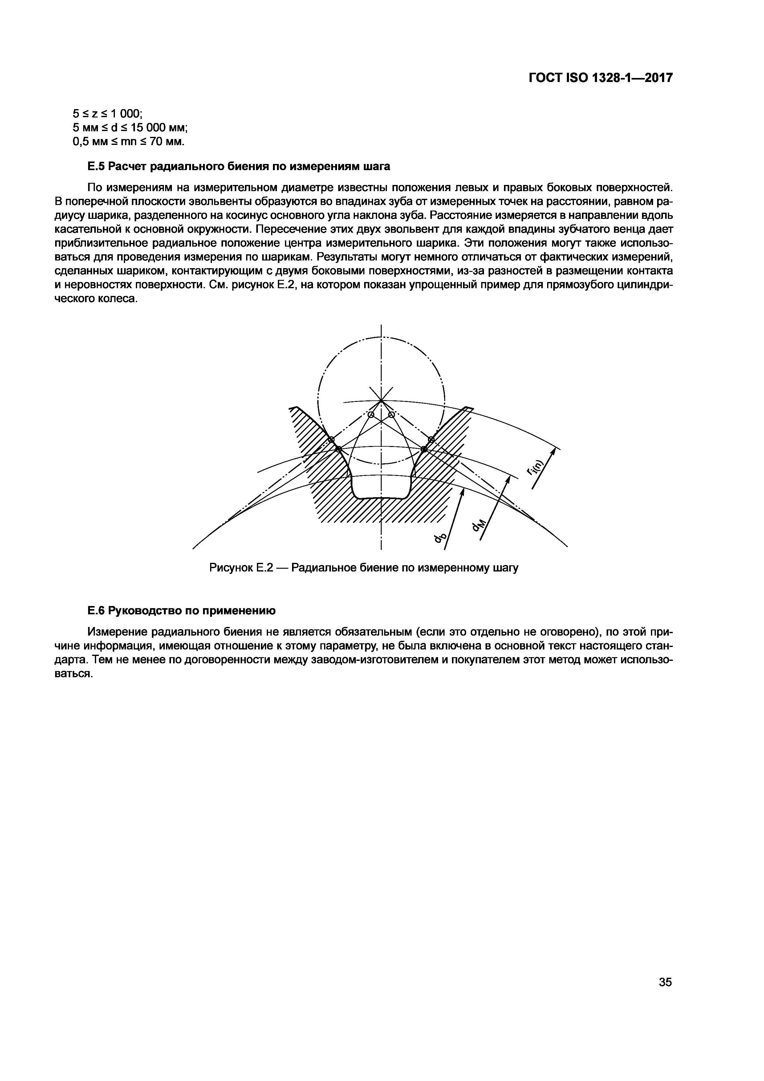 ГОСТ ISO 1328-1-2017