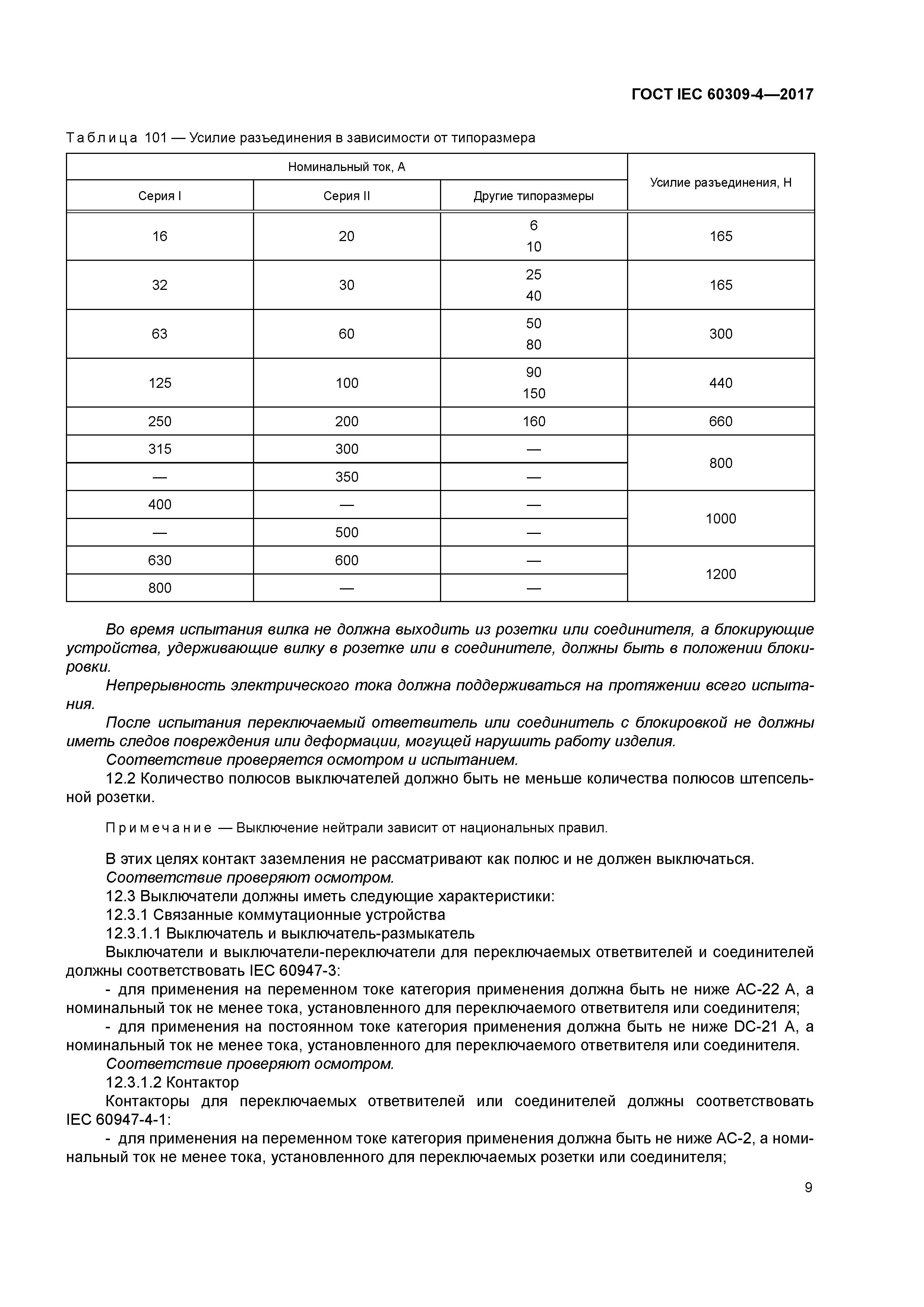 ГОСТ IEC 60309-4-2017