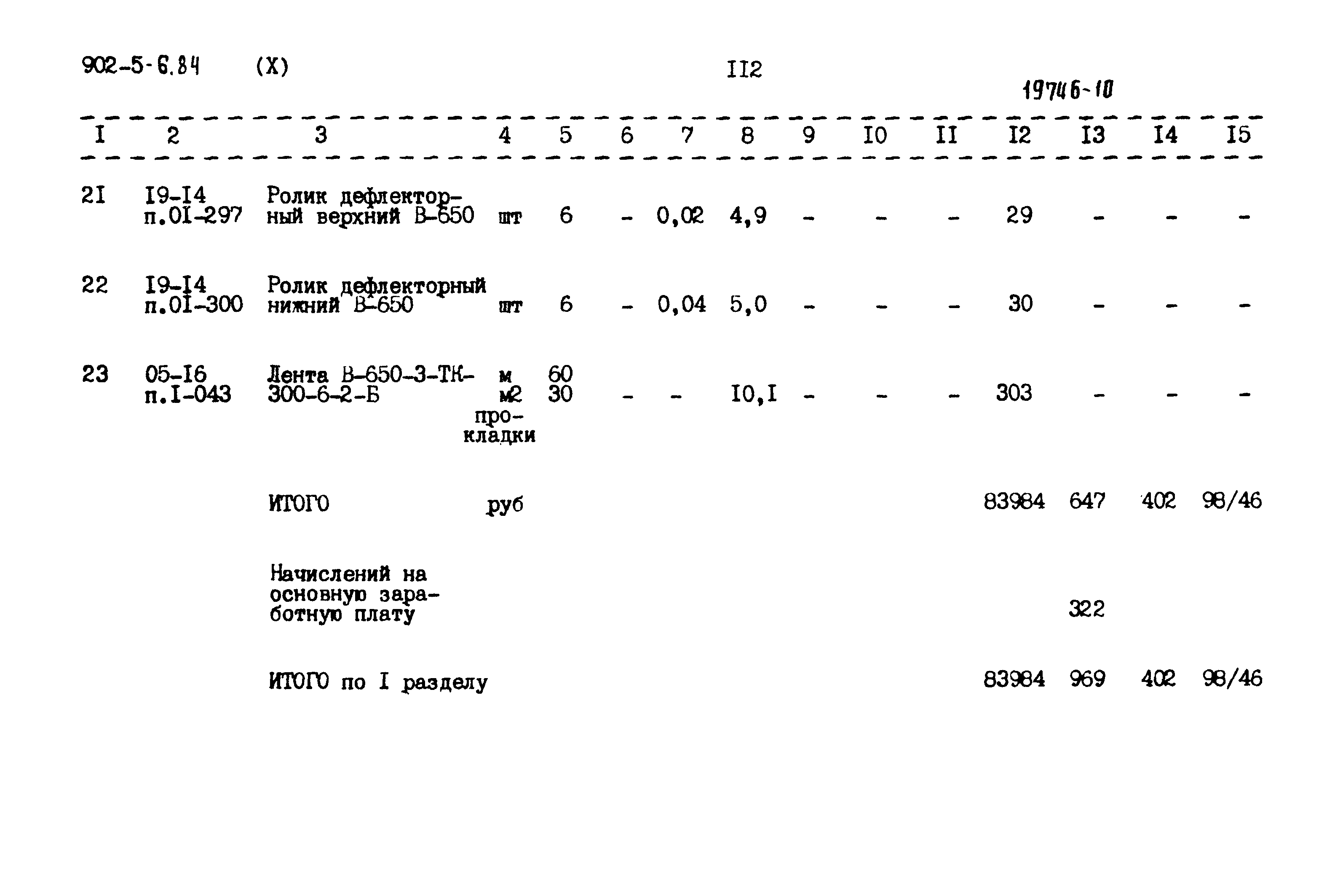 Типовой проект 902-5-6.84