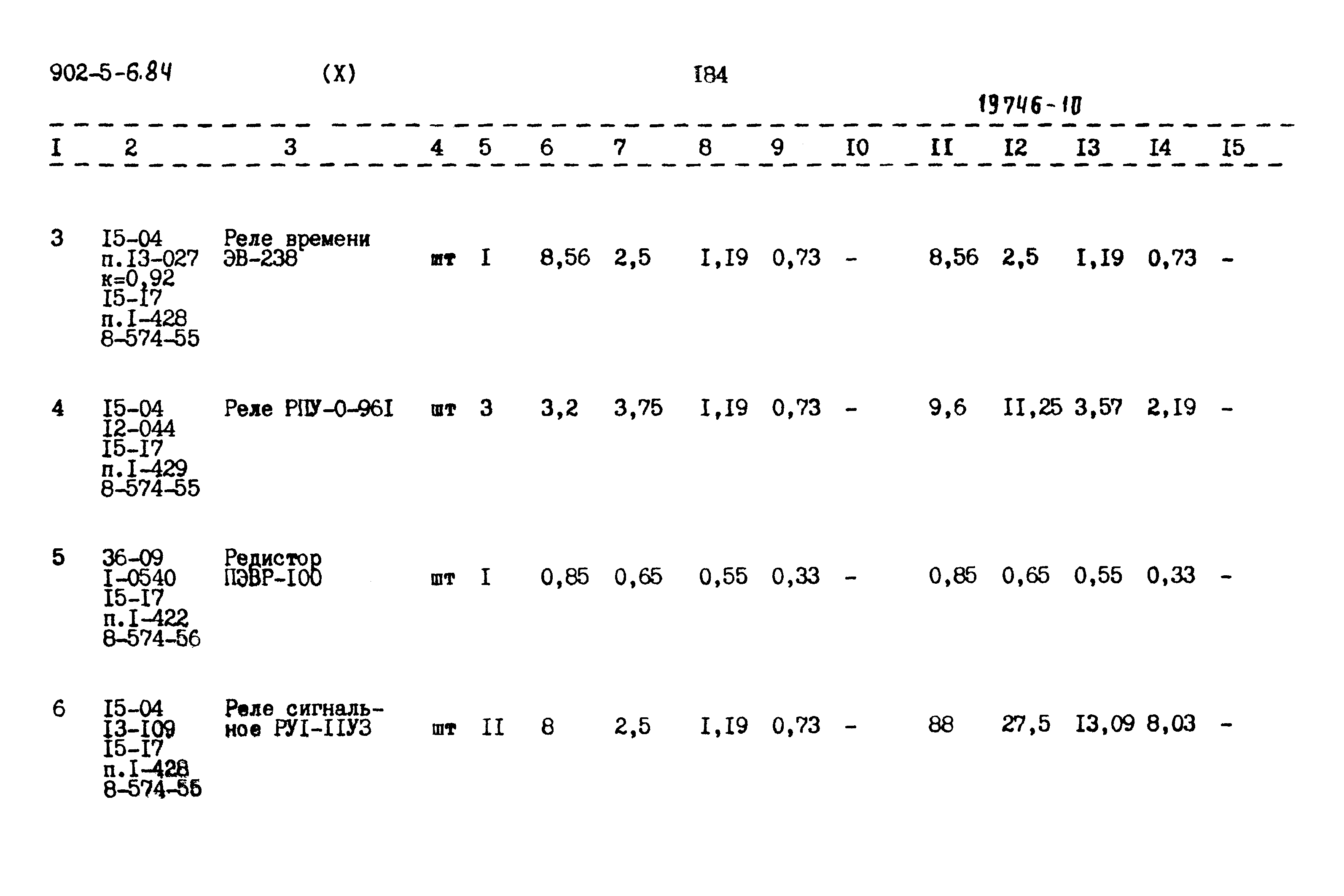 Типовой проект 902-5-6.84