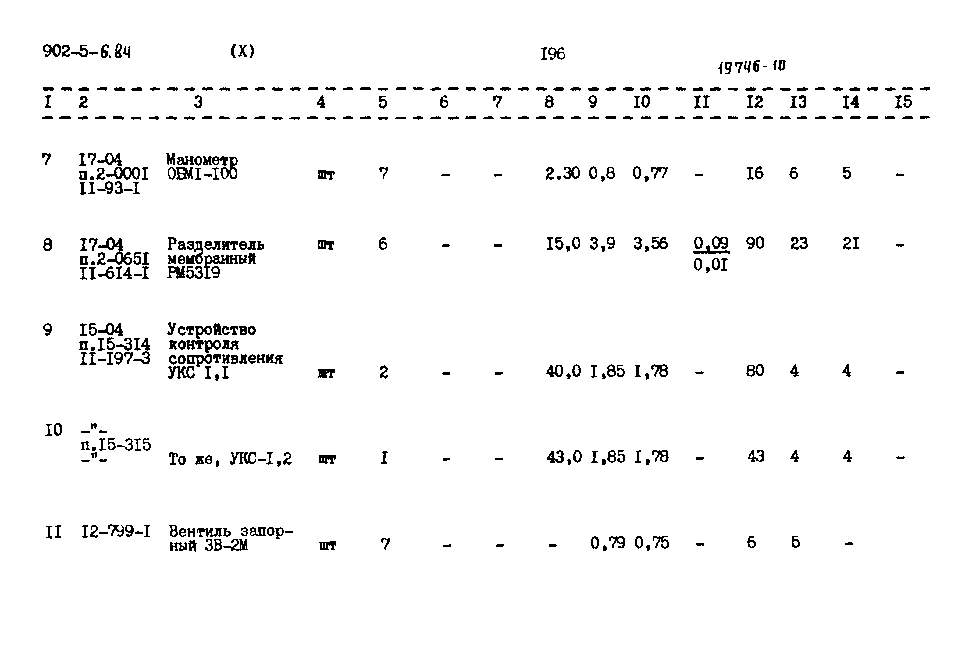 Типовой проект 902-5-6.84