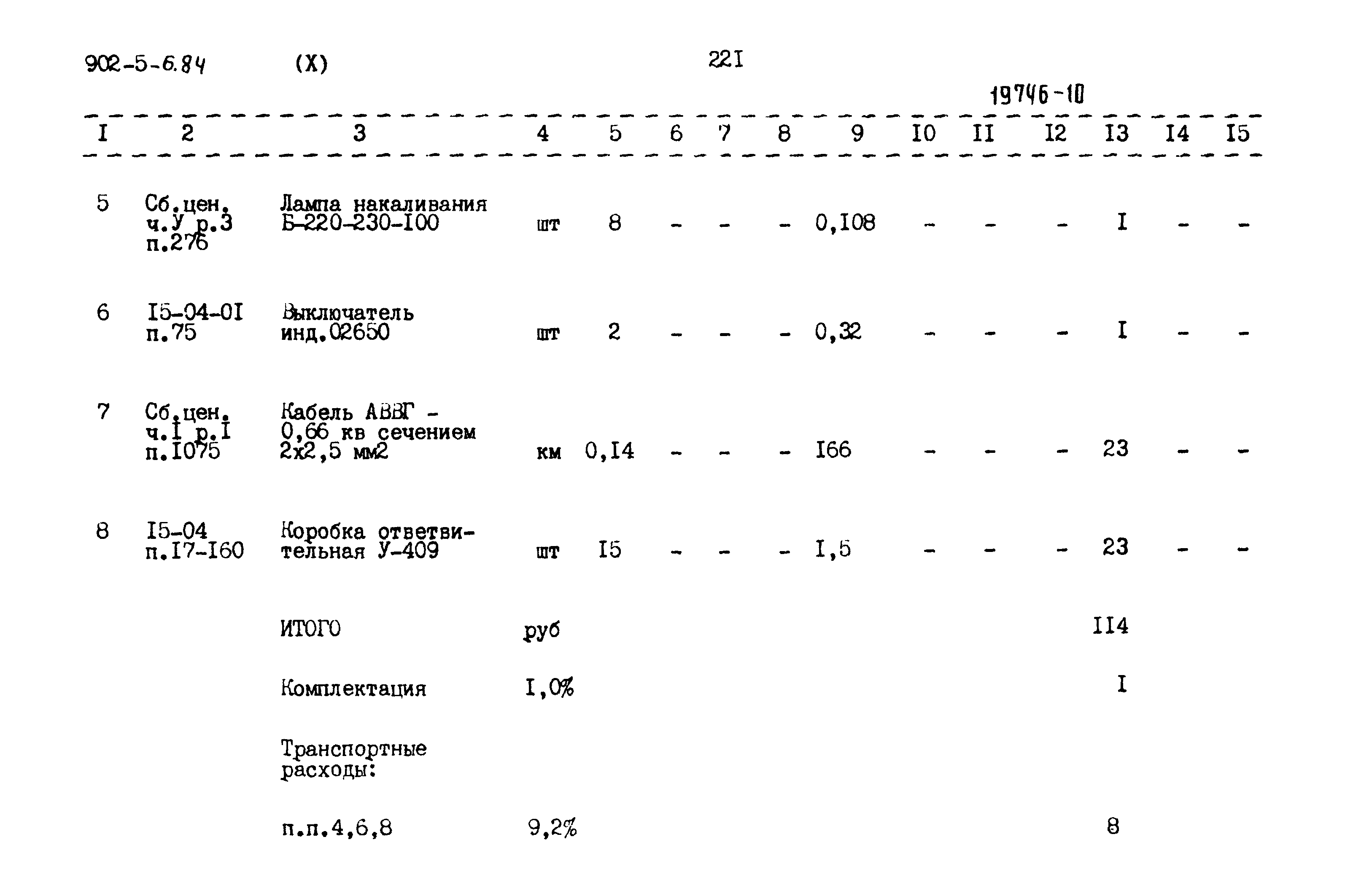 Типовой проект 902-5-6.84