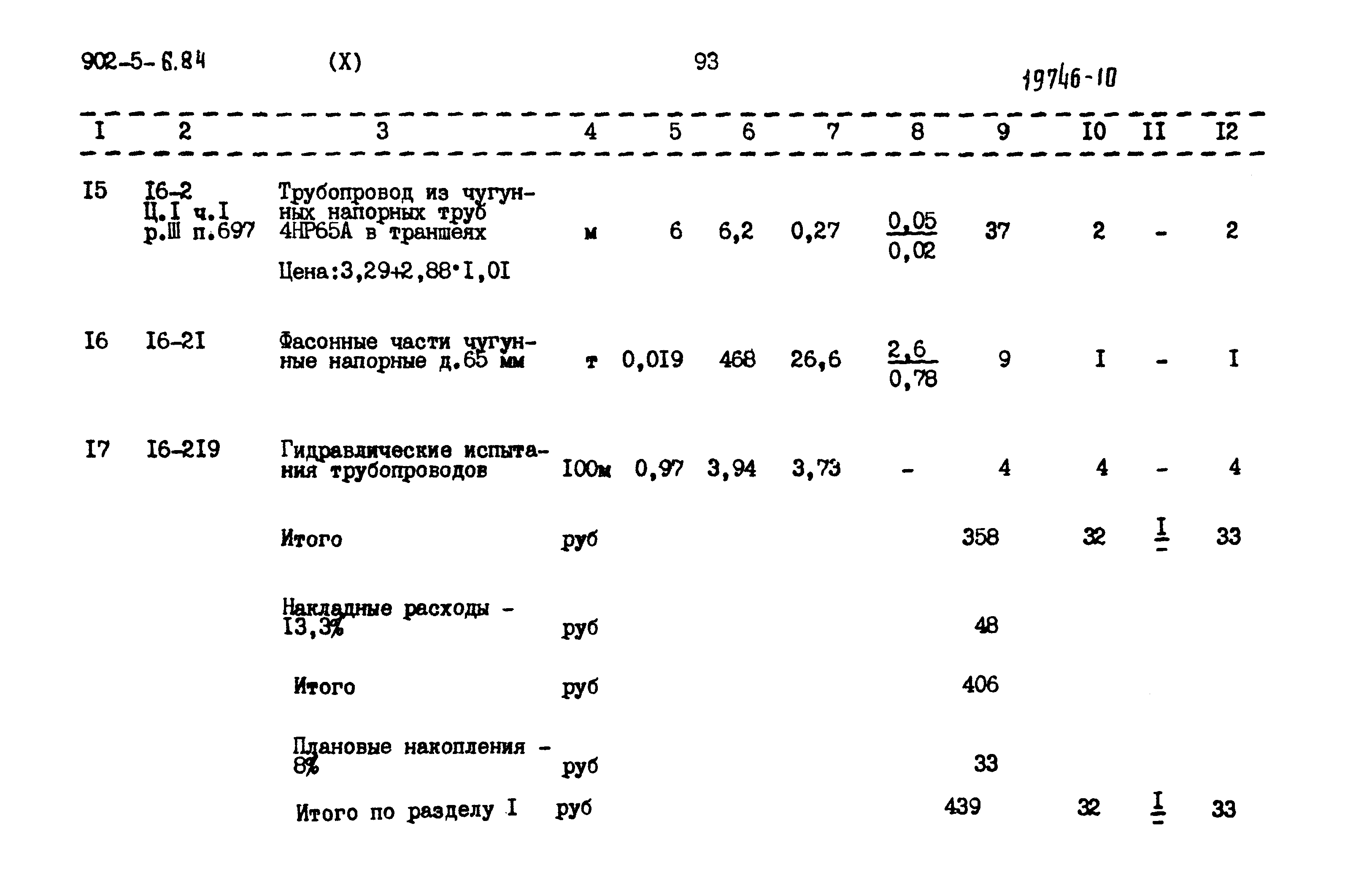 Типовой проект 902-5-6.84