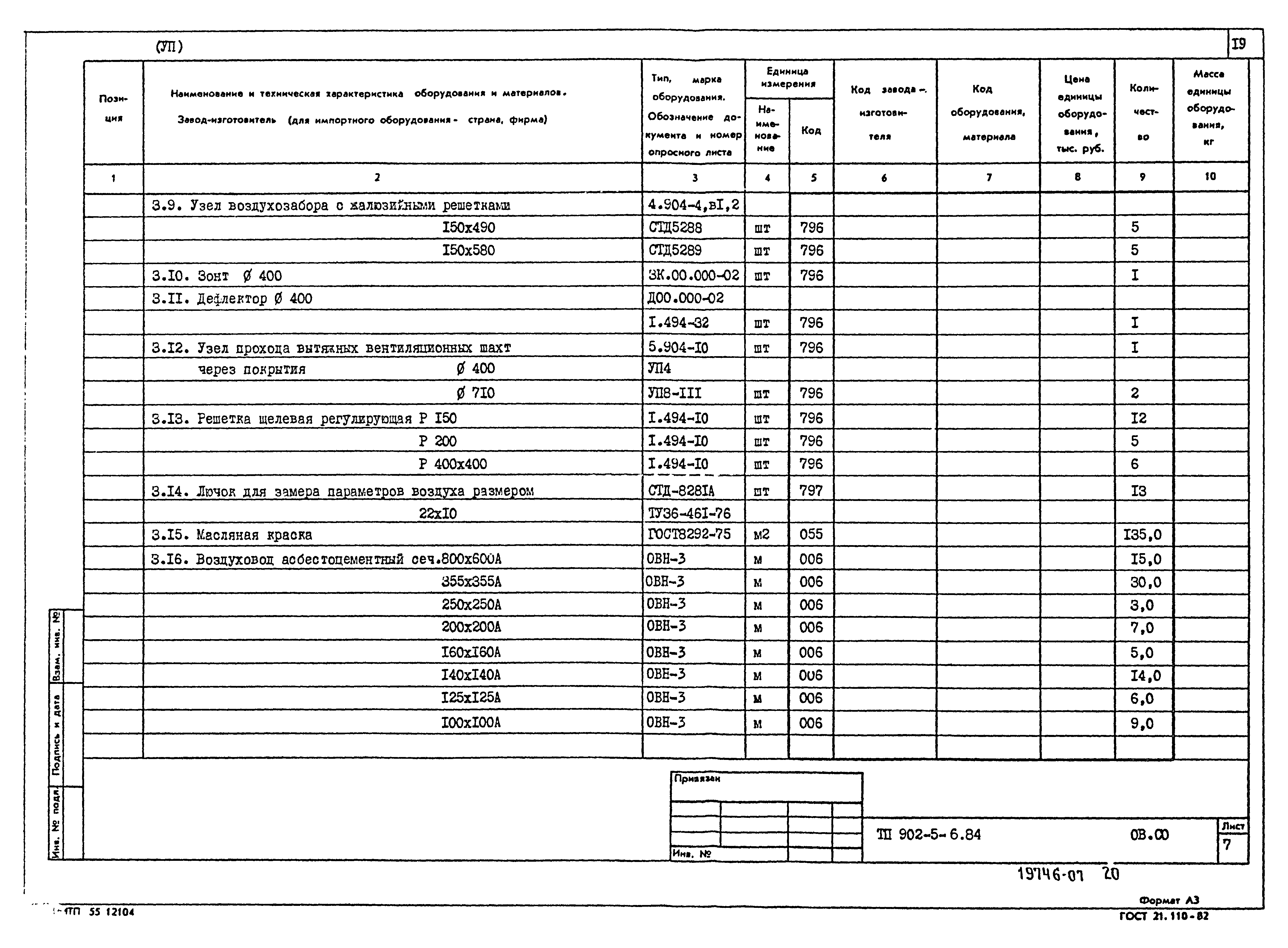 Типовой проект 902-5-6.84
