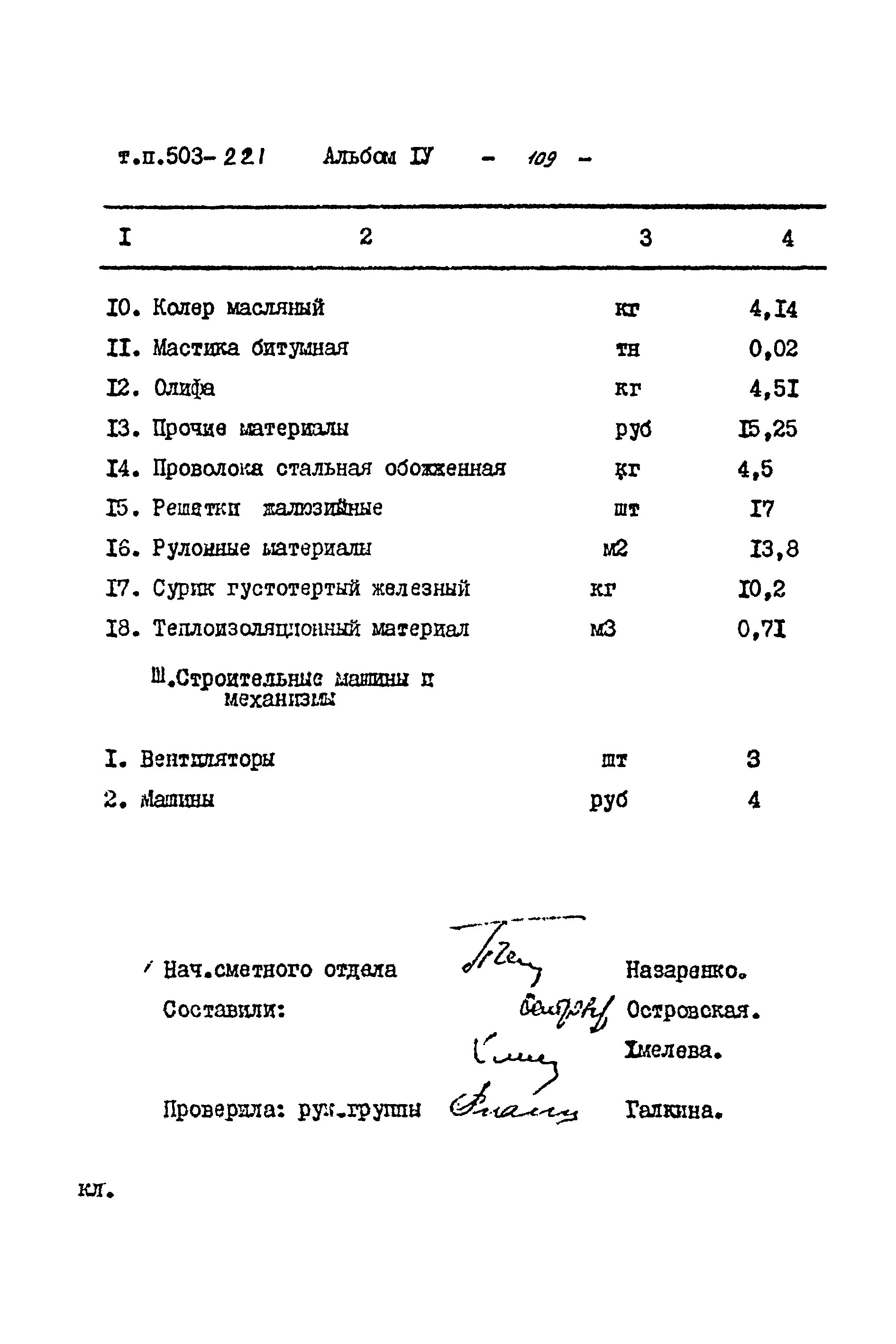Типовой проект 503-221