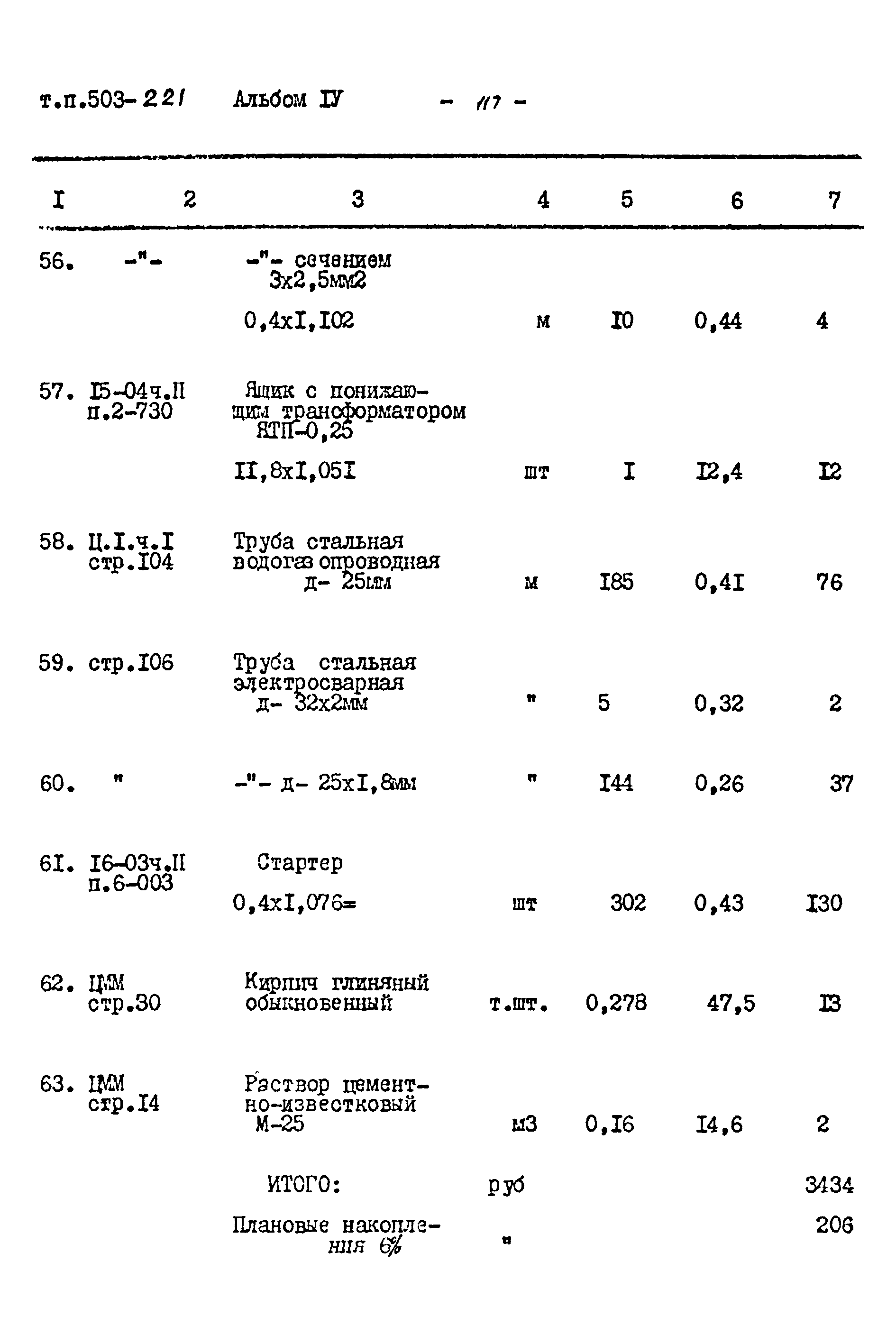 Типовой проект 503-221