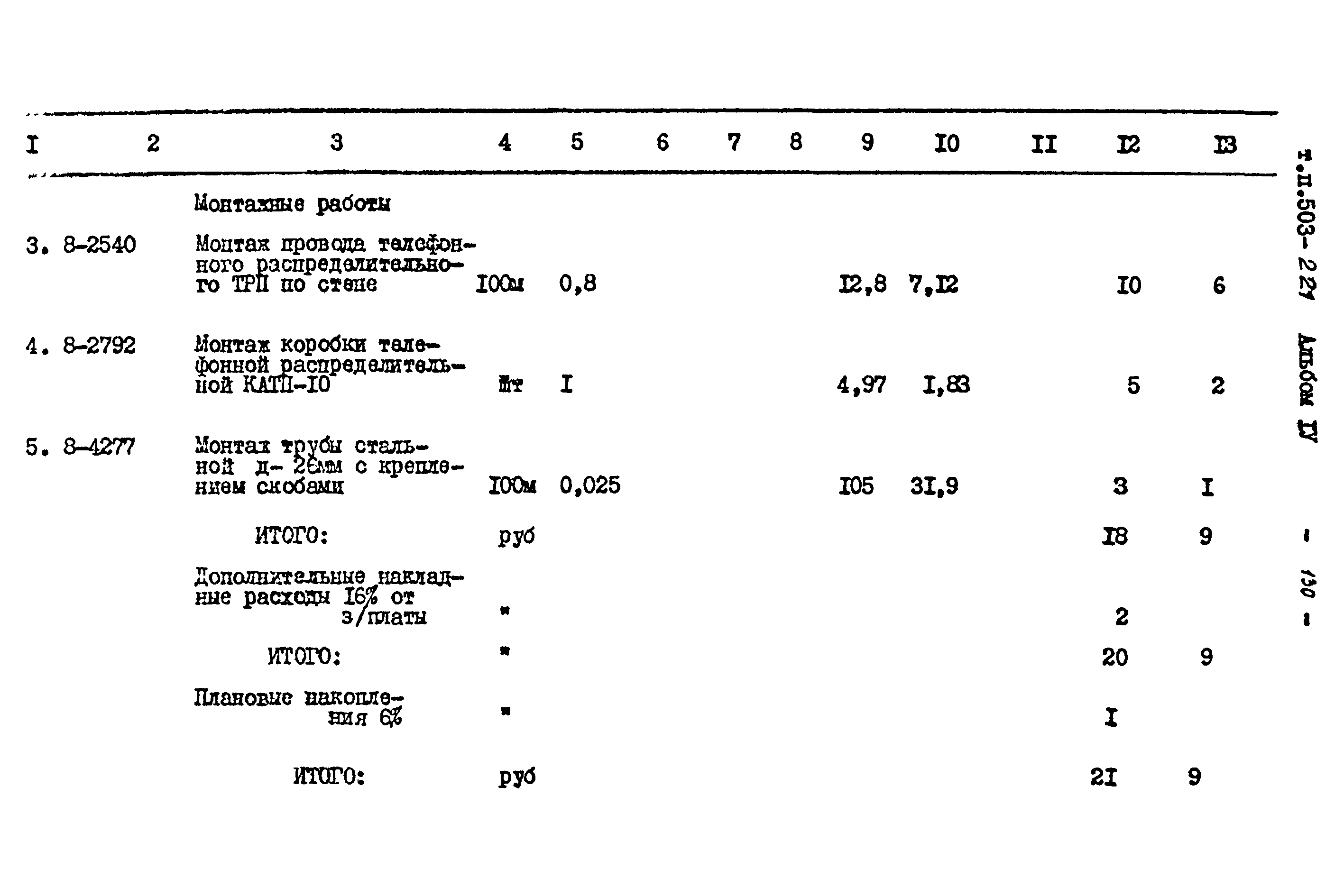Типовой проект 503-221