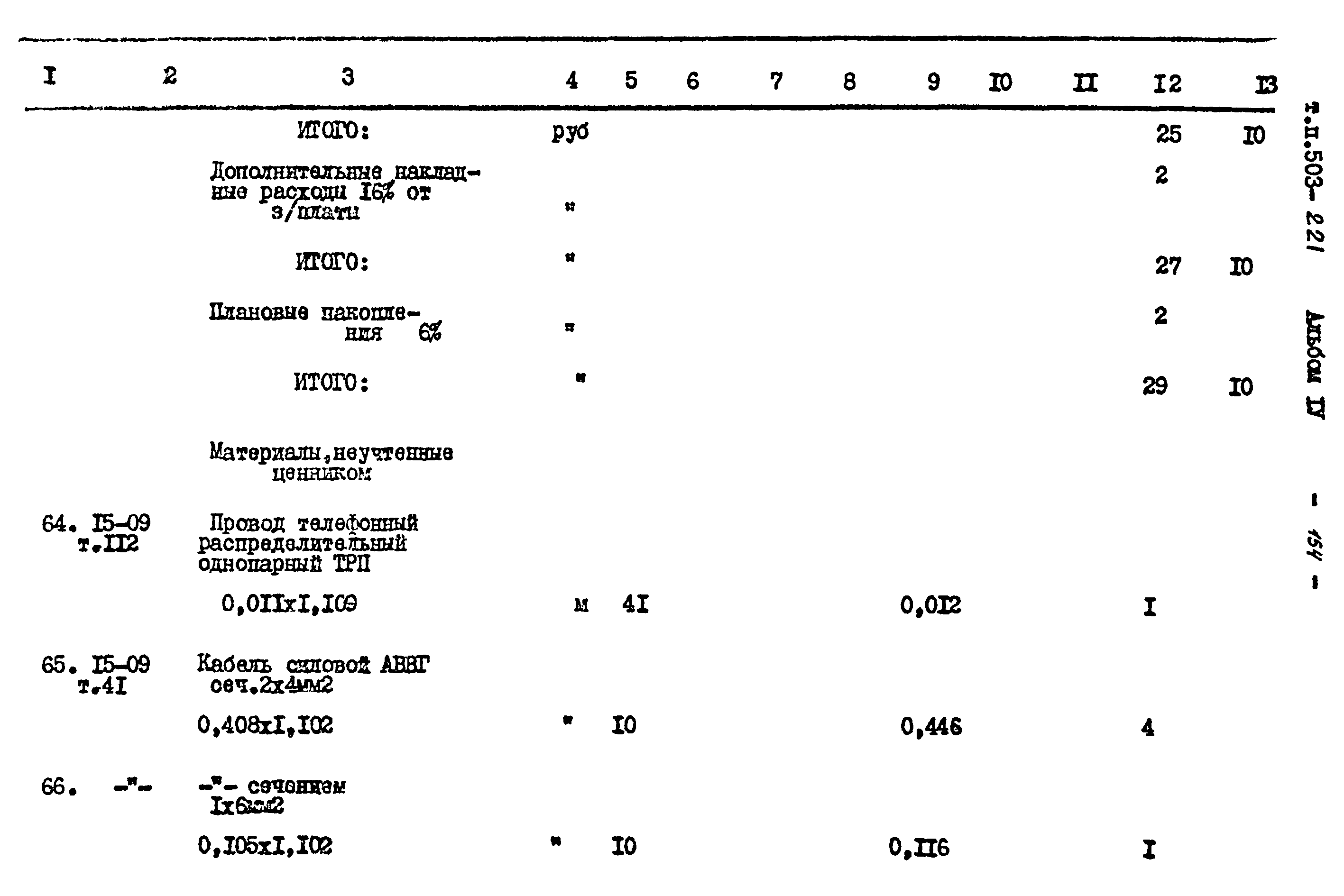 Типовой проект 503-221