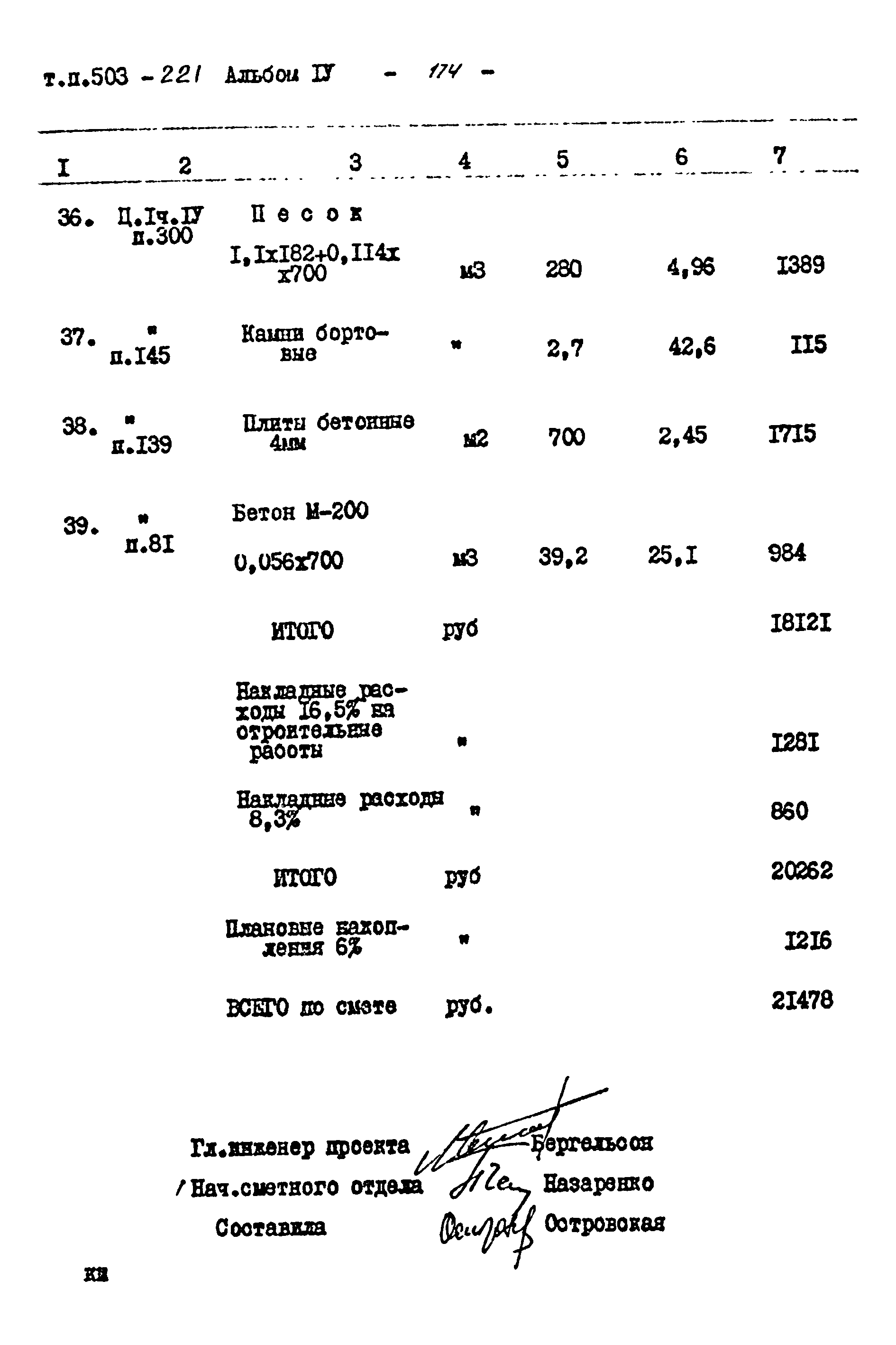 Типовой проект 503-221