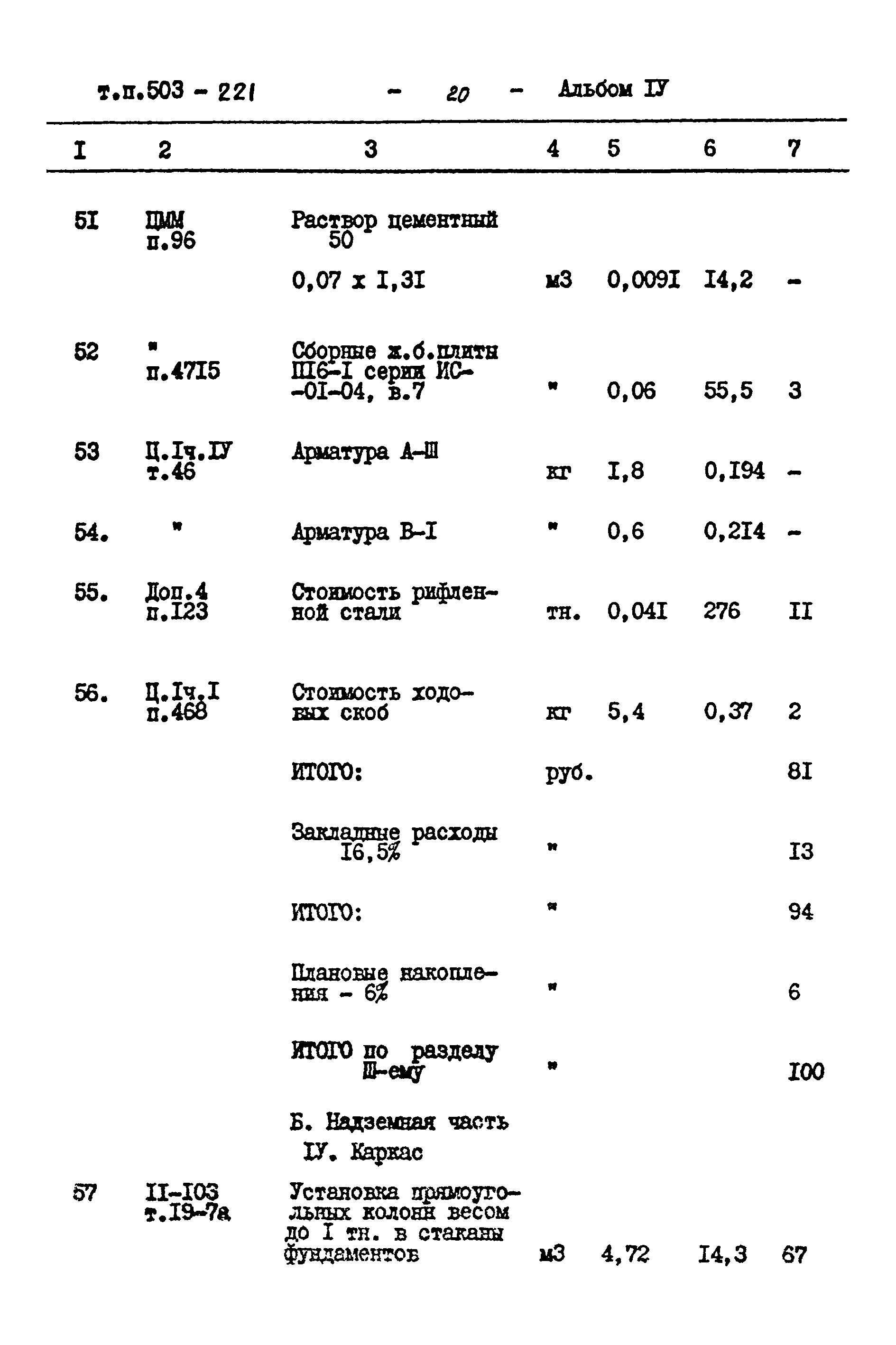 Типовой проект 503-221