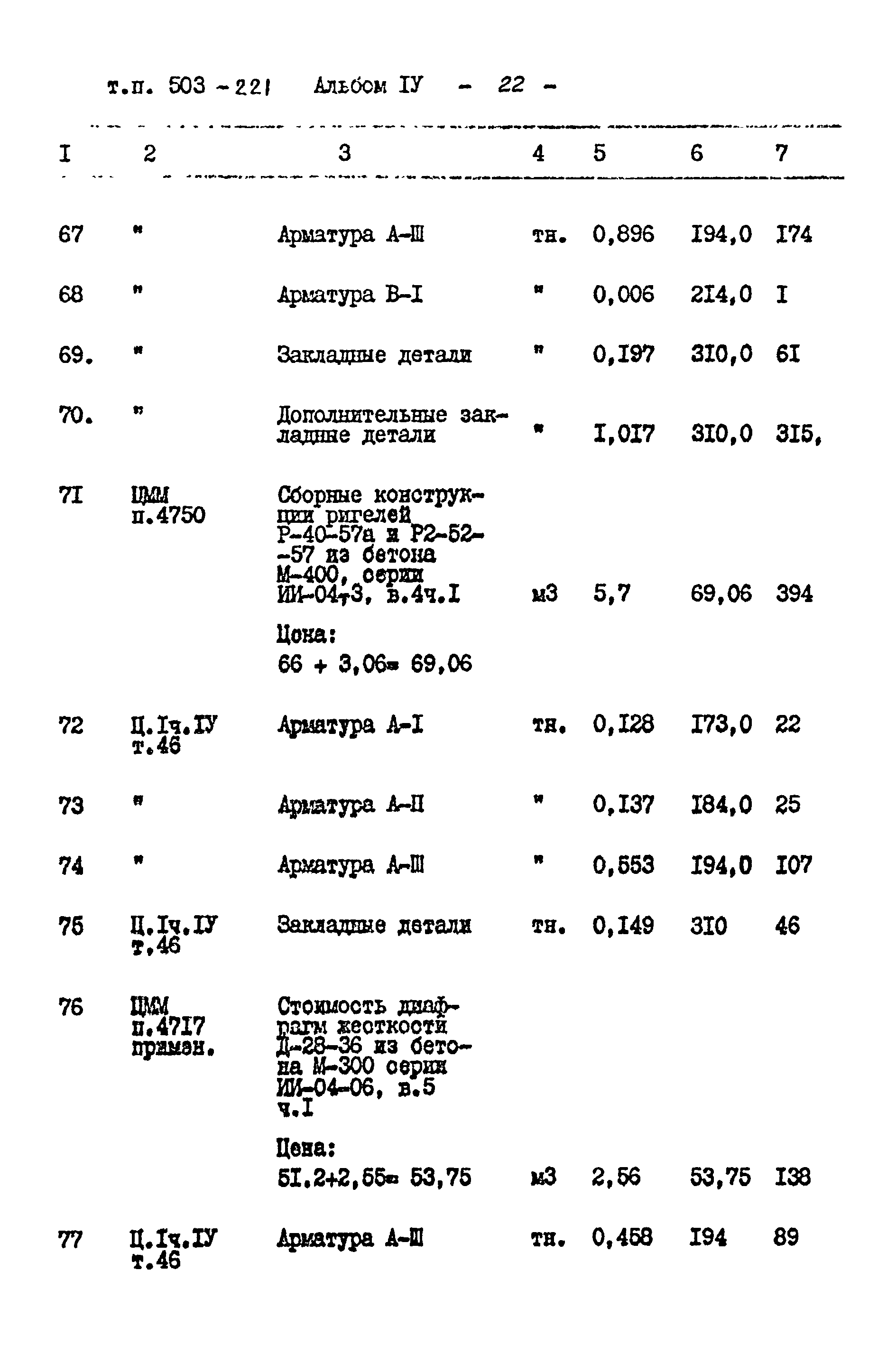 Типовой проект 503-221