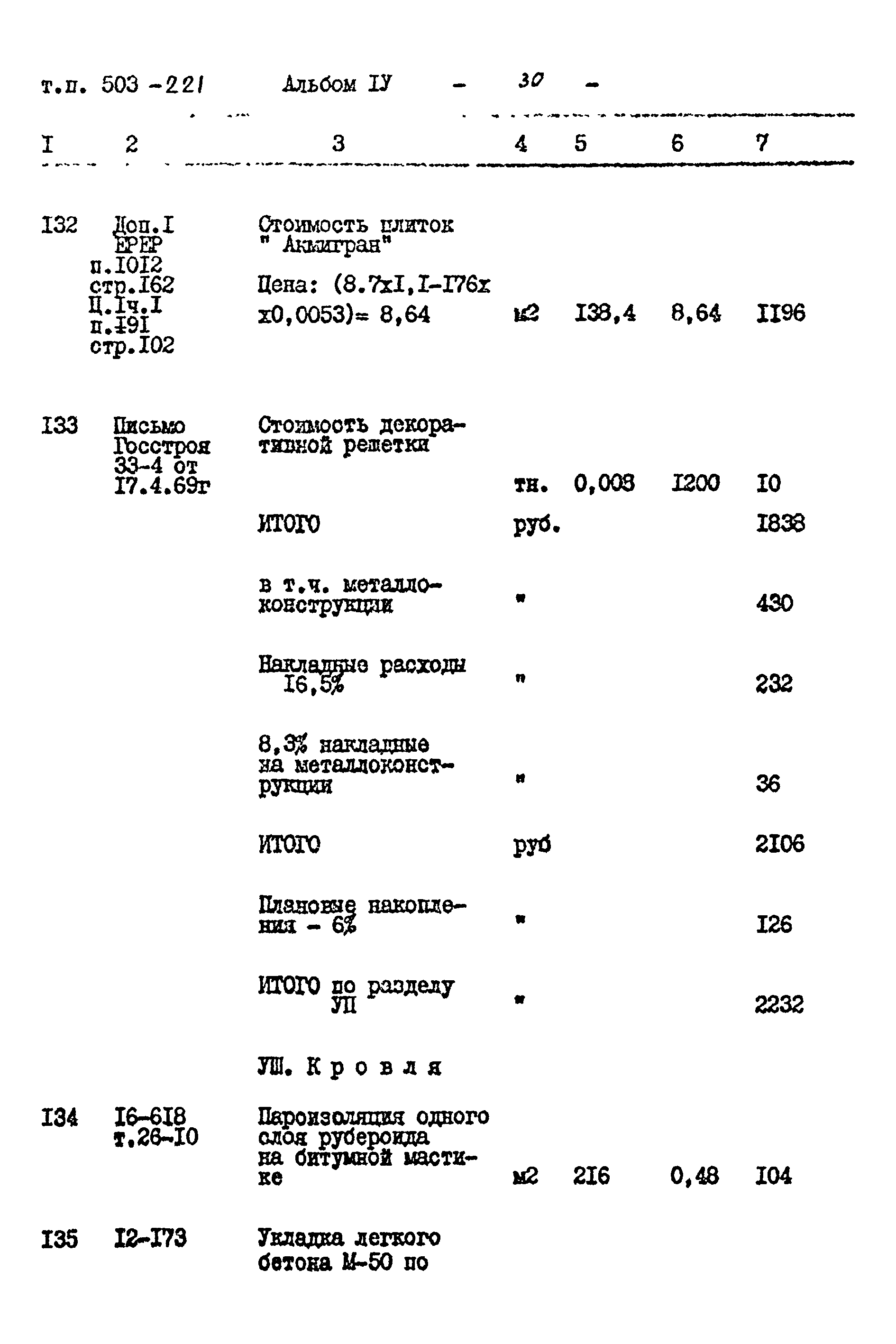 Типовой проект 503-221