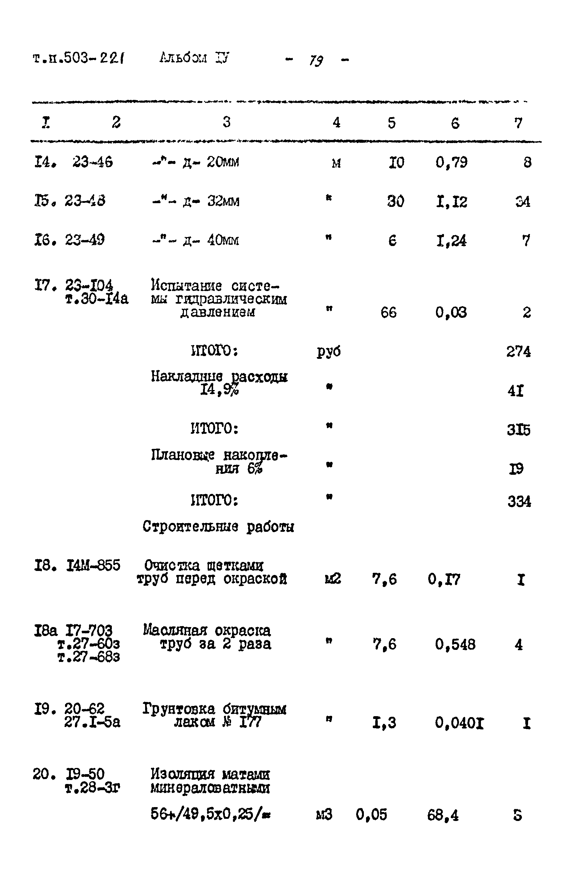 Типовой проект 503-221